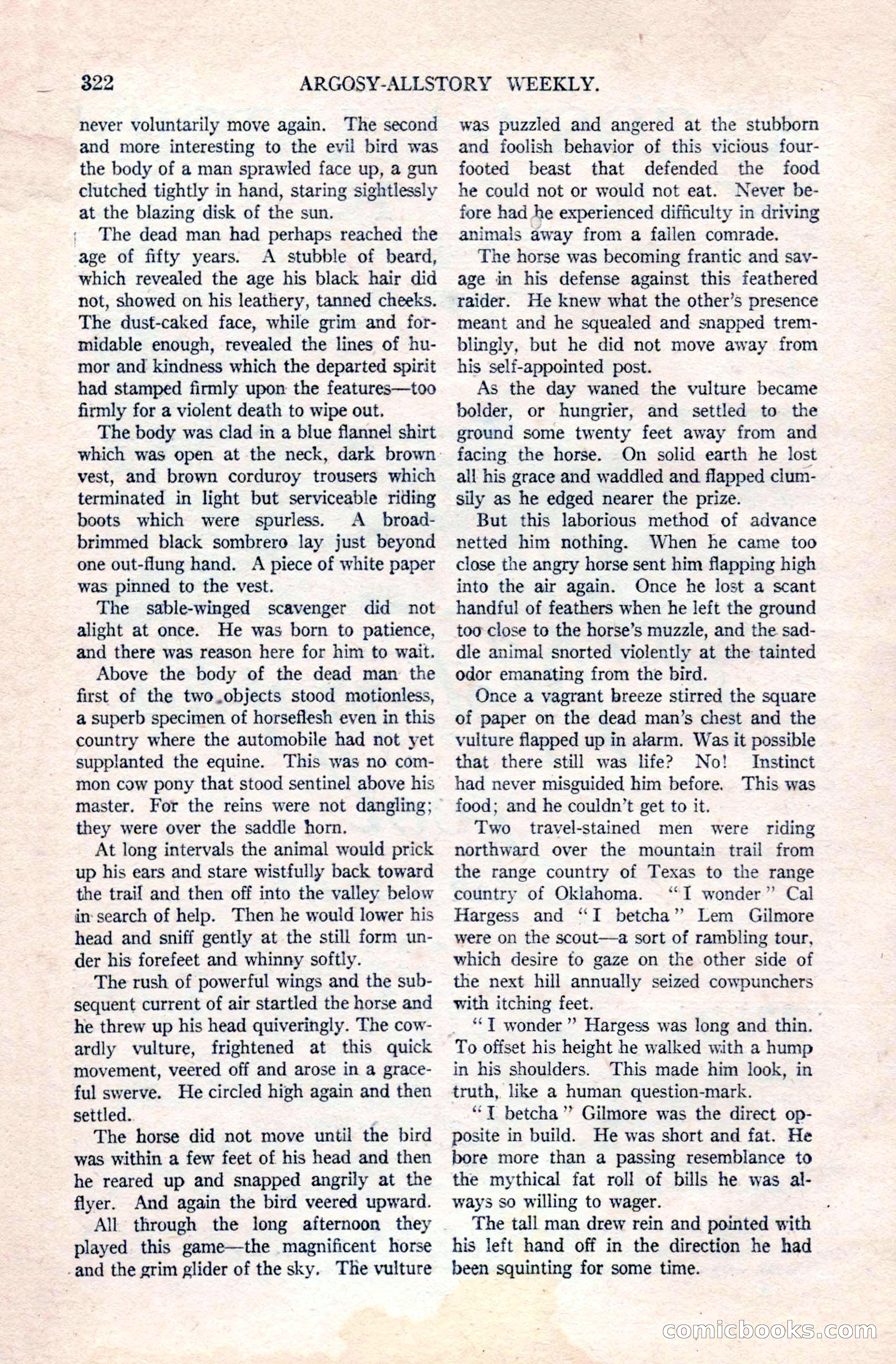 Argosy All-Story Weekly, December 20, 1924 — page 8 of 168