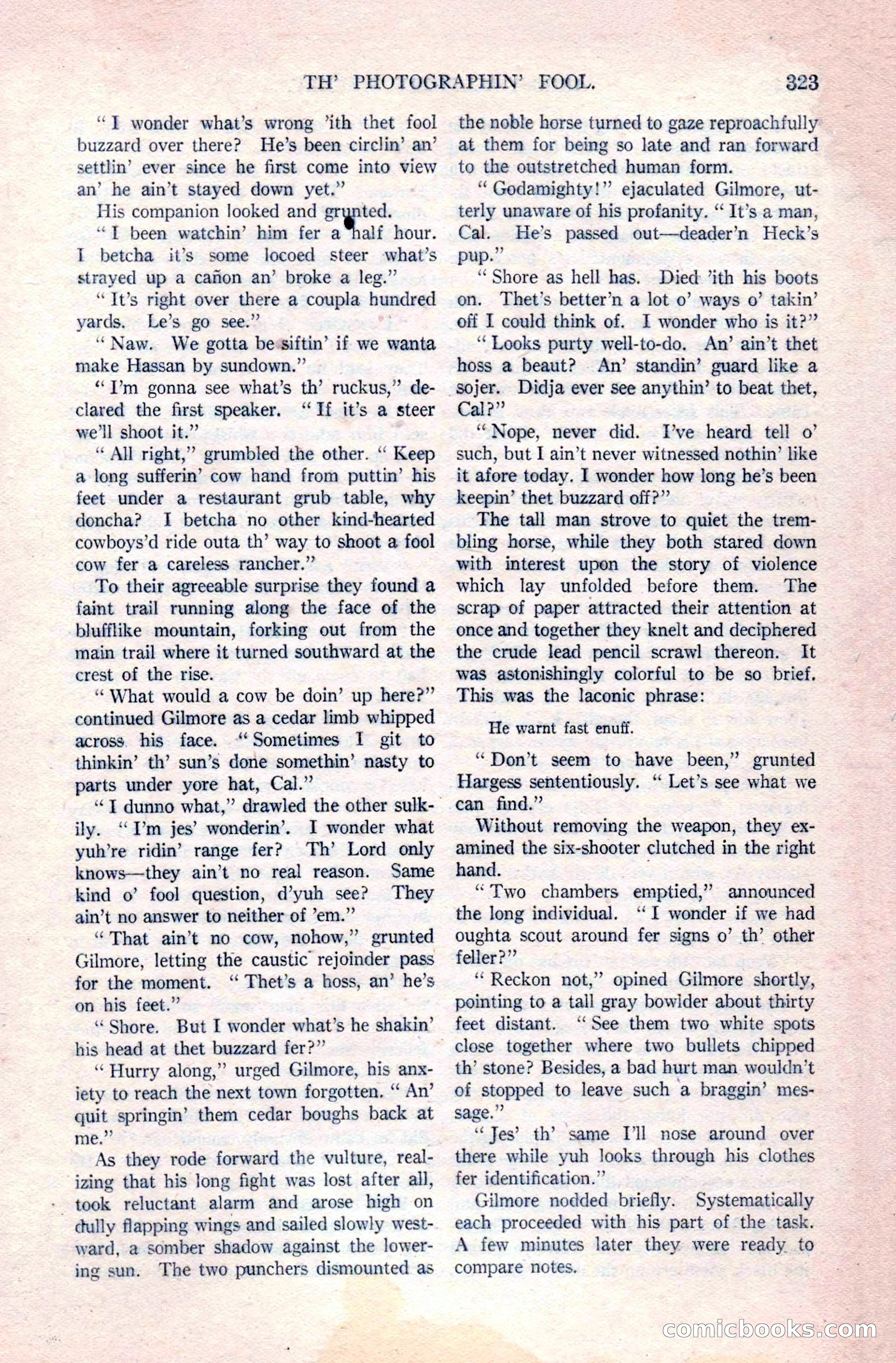 Argosy All-Story Weekly, December 20, 1924 — page 9 of 168