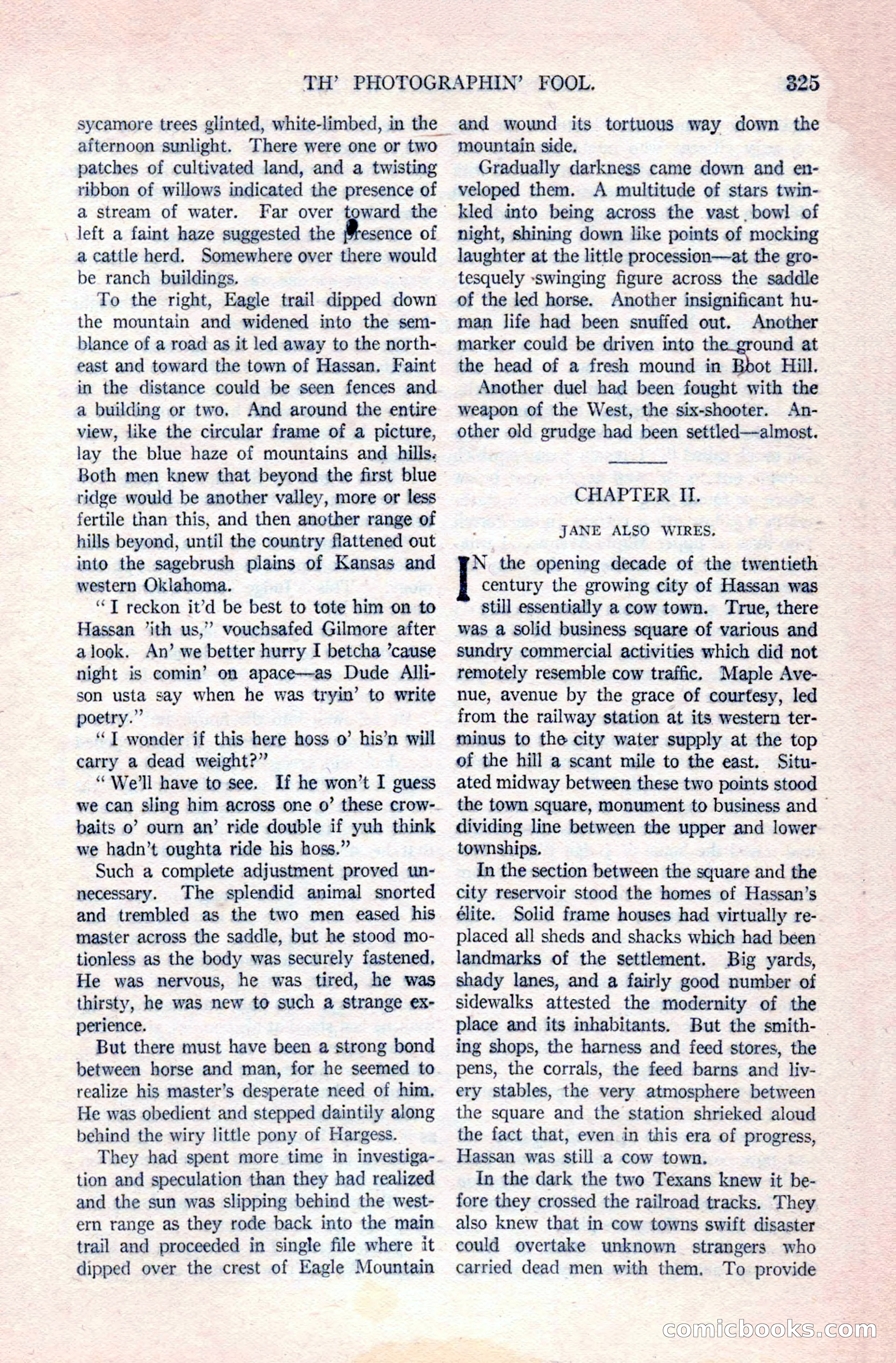 Argosy All-Story Weekly, December 20, 1924 — page 11 of 168