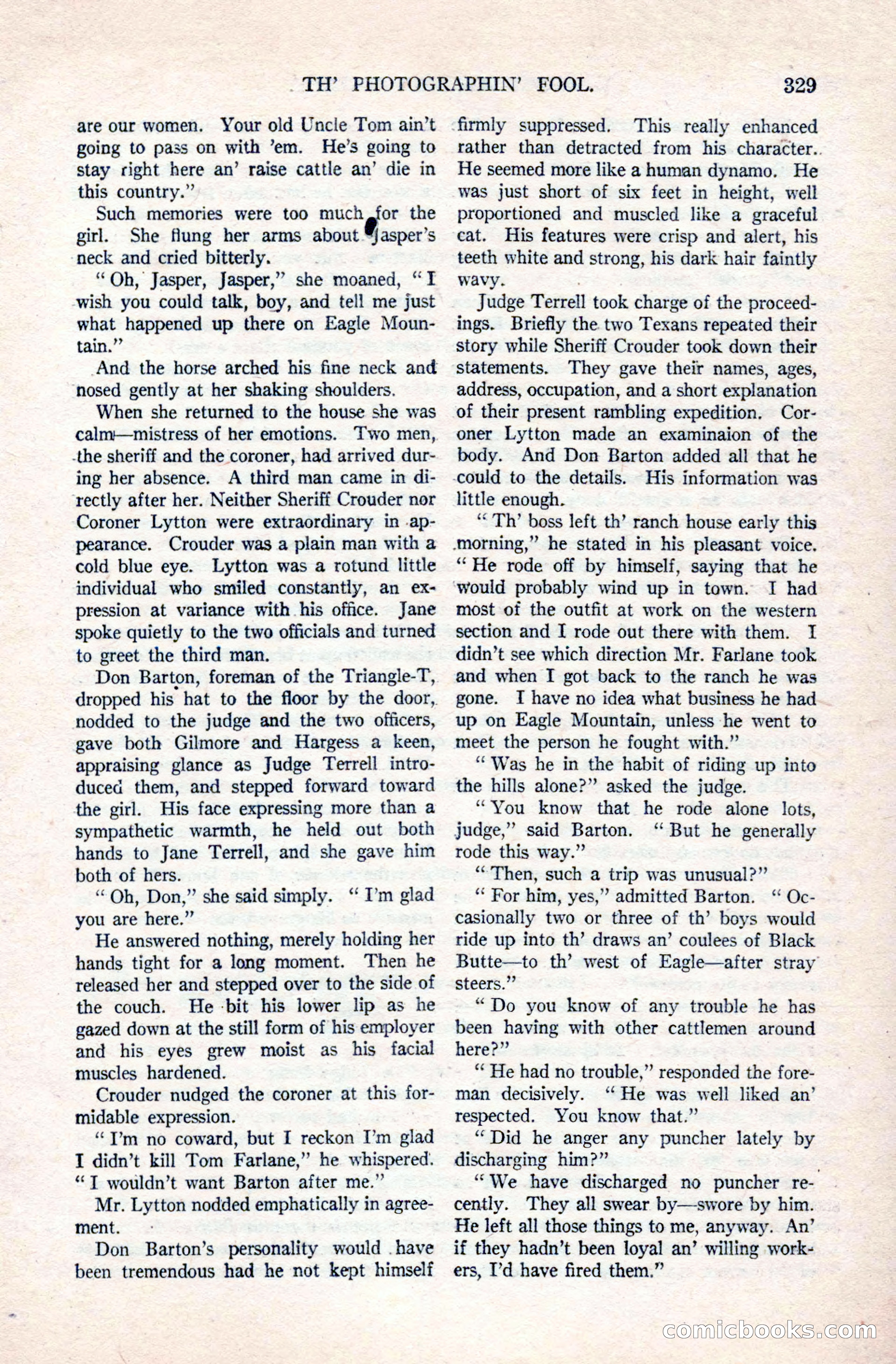 Argosy All-Story Weekly, December 20, 1924 — page 15 of 168