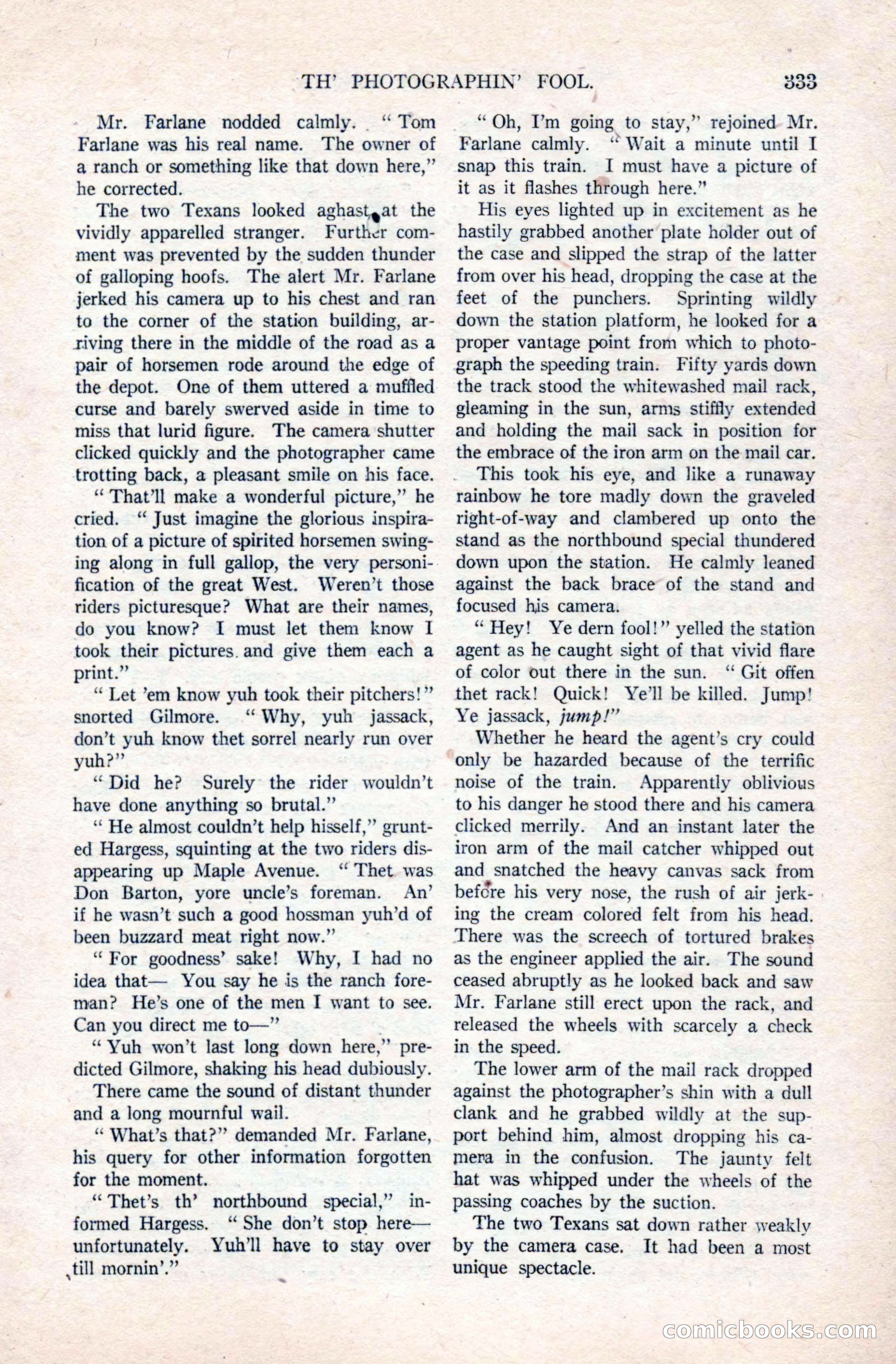 Argosy All-Story Weekly, December 20, 1924 — page 19 of 168