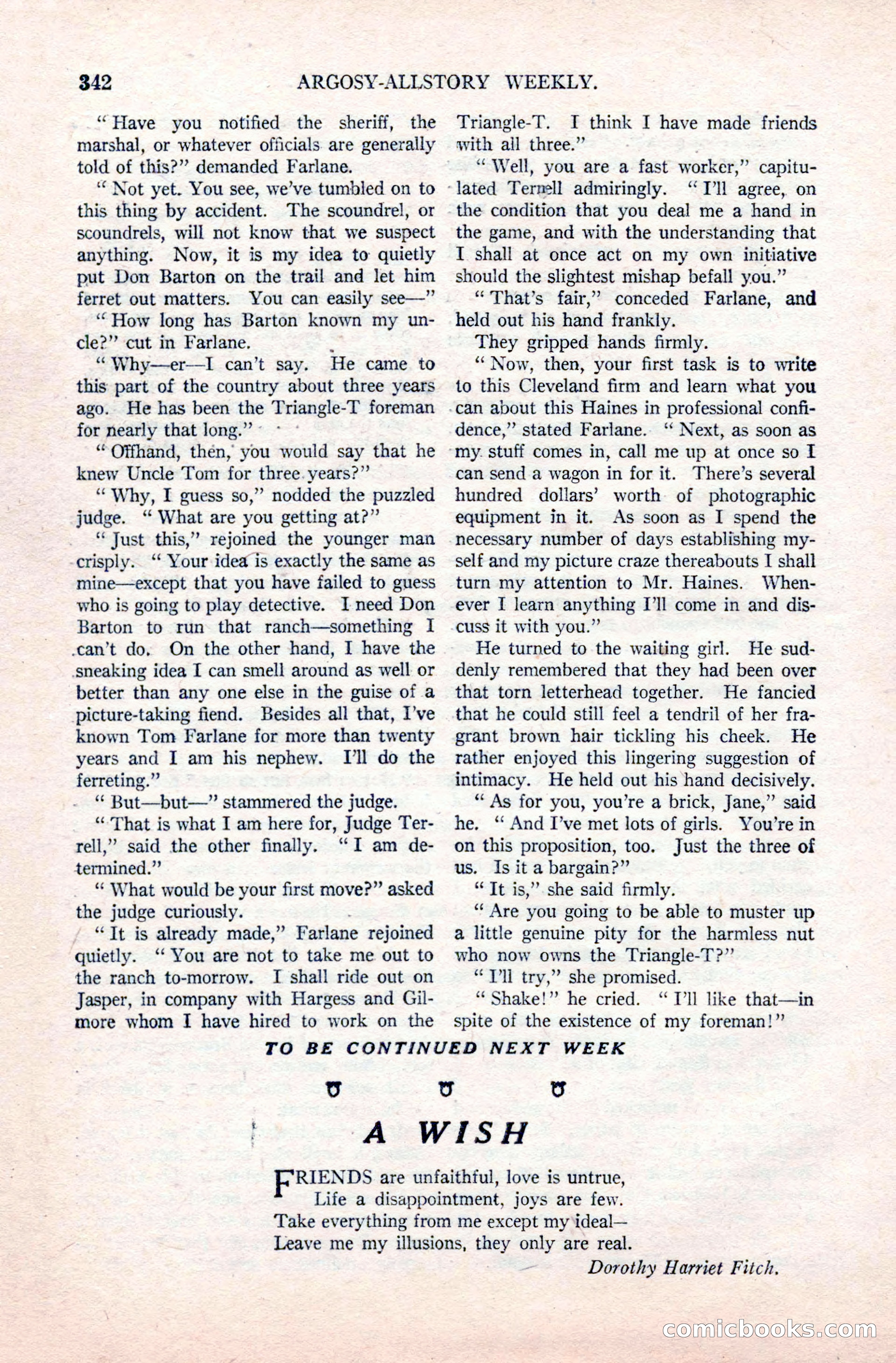 Argosy All-Story Weekly, December 20, 1924 — page 28 of 168