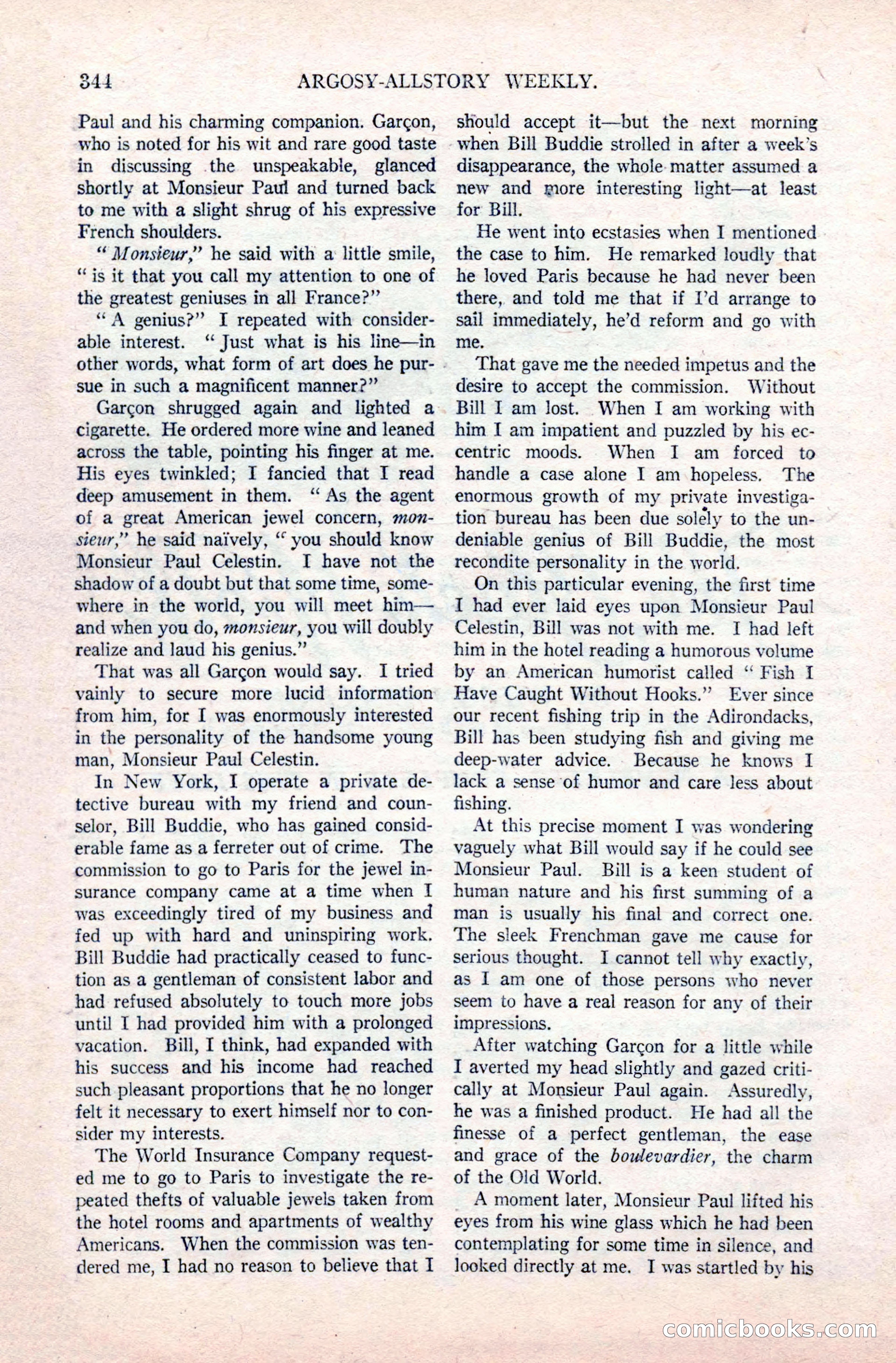 Argosy All-Story Weekly, December 20, 1924 — page 30 of 168