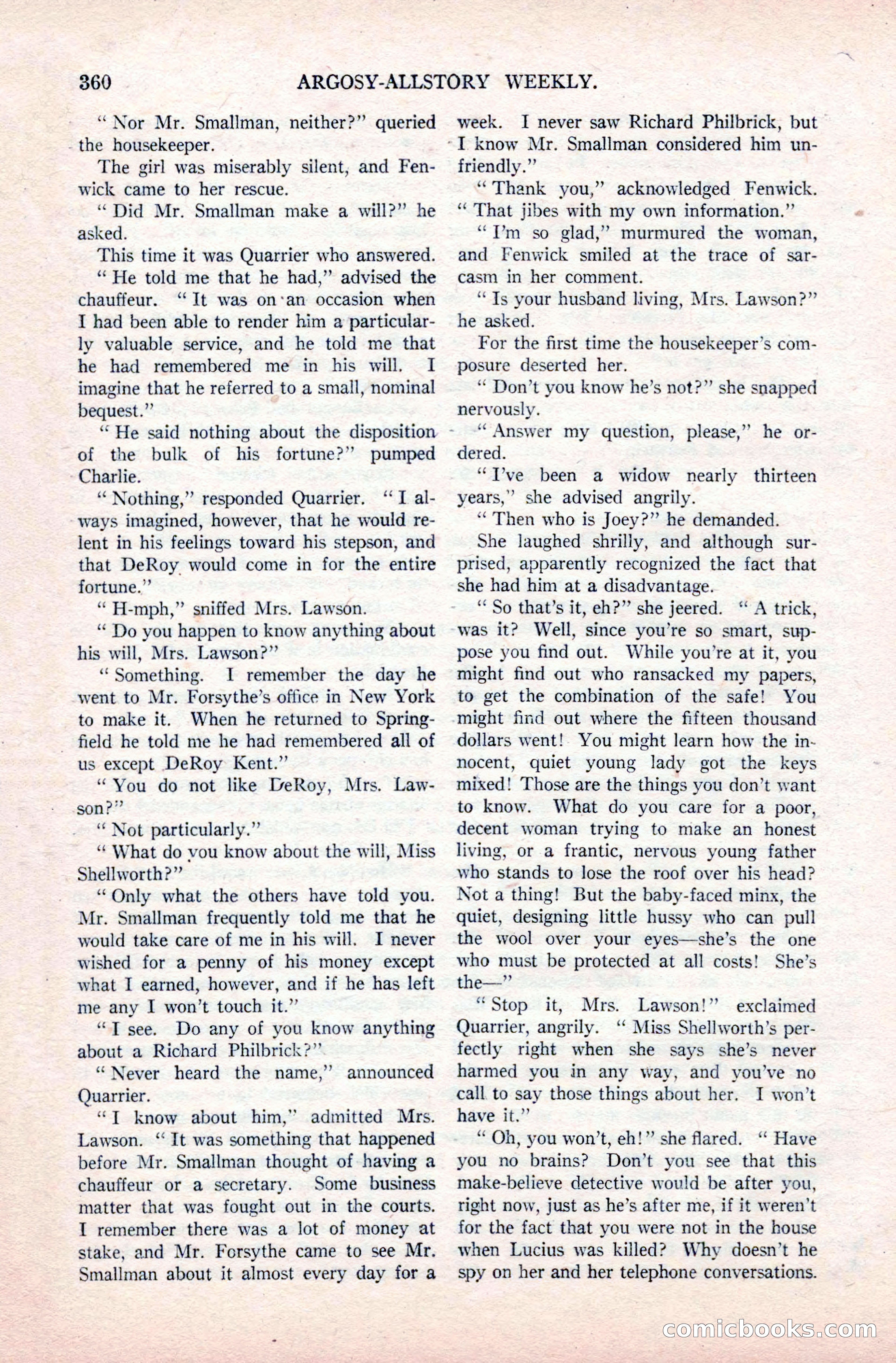 Argosy All-Story Weekly, December 20, 1924 — page 46 of 168