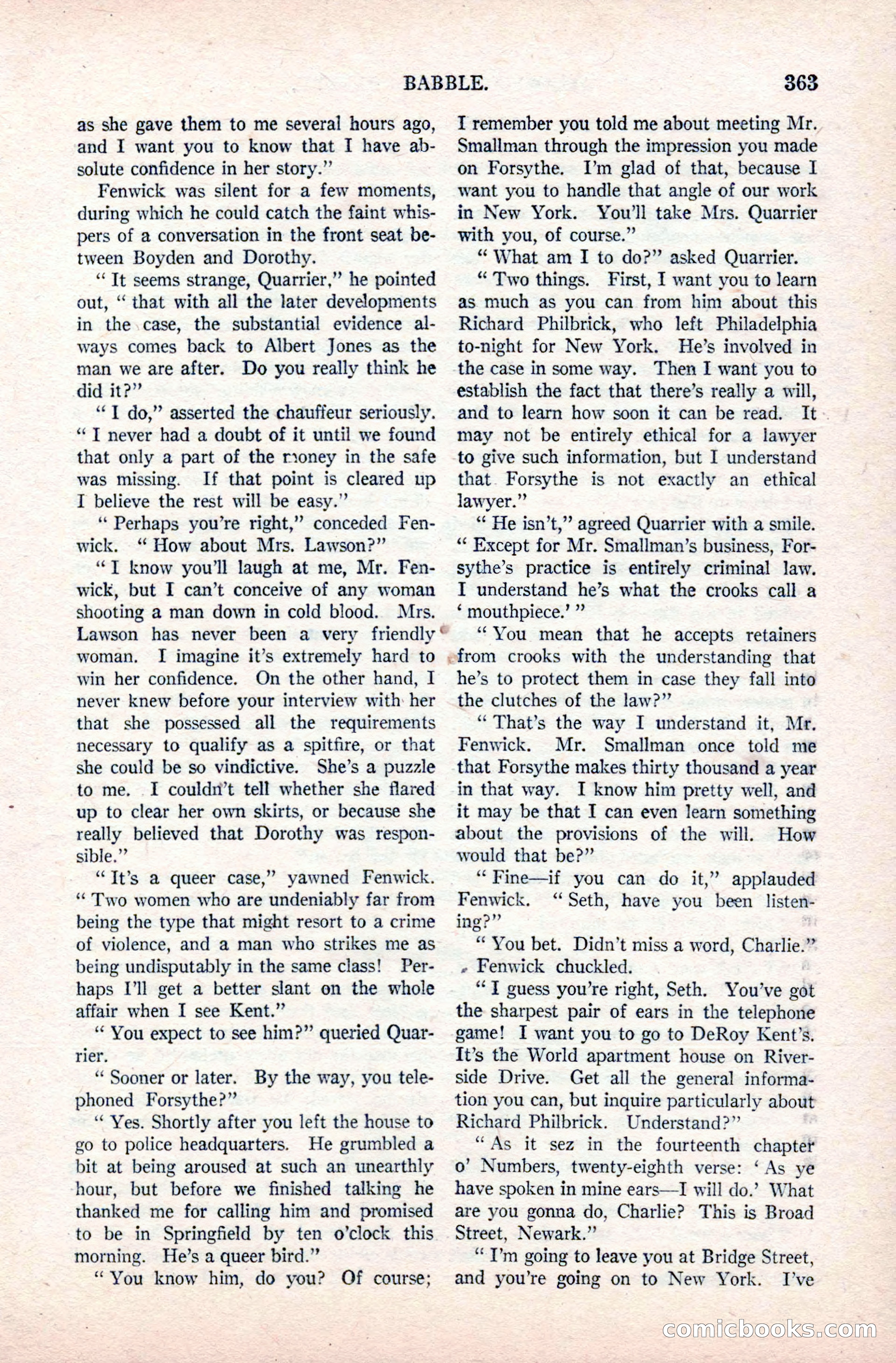 Argosy All-Story Weekly, December 20, 1924 — page 49 of 168