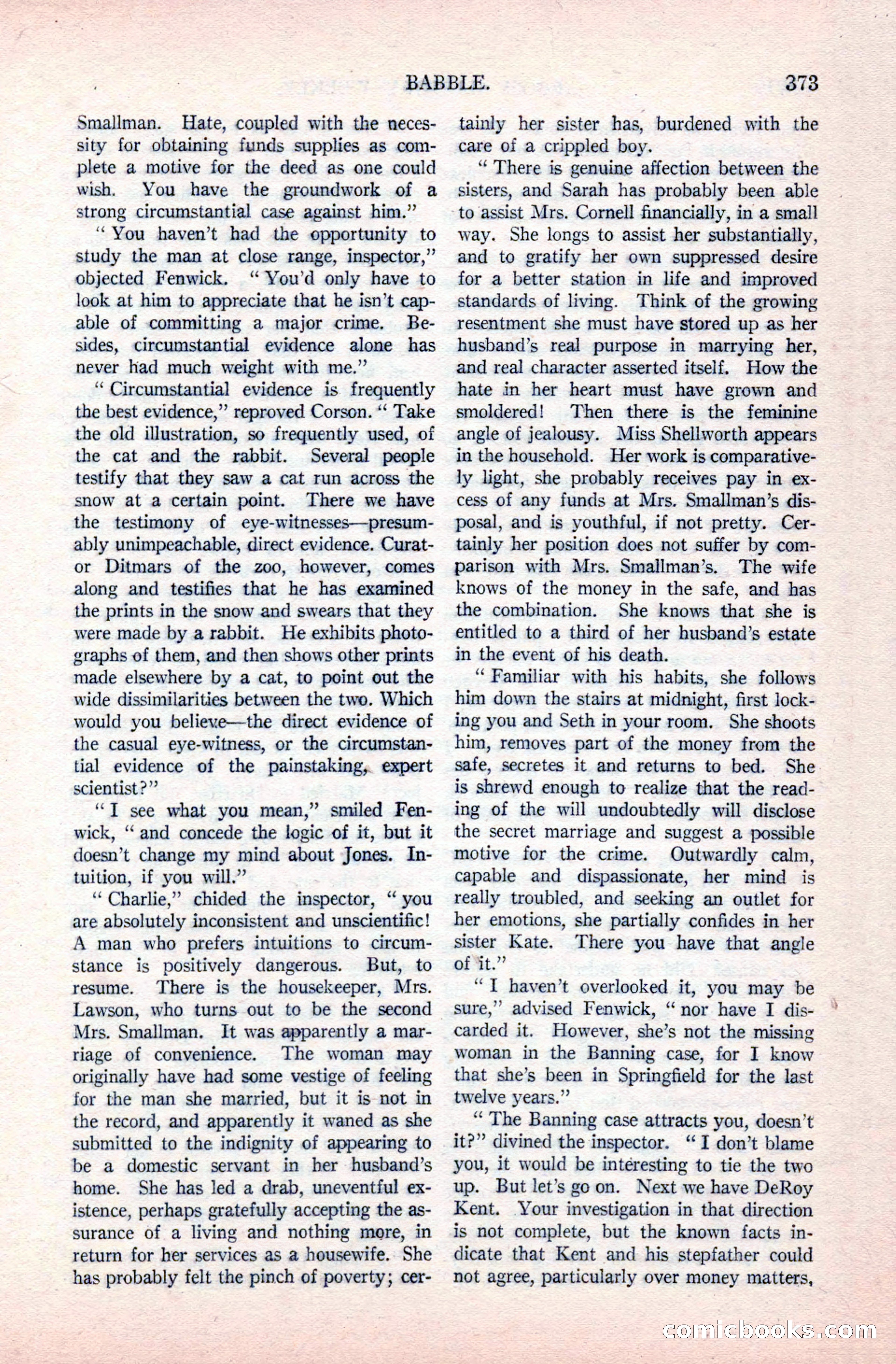 Argosy All-Story Weekly, December 20, 1924 — page 59 of 168