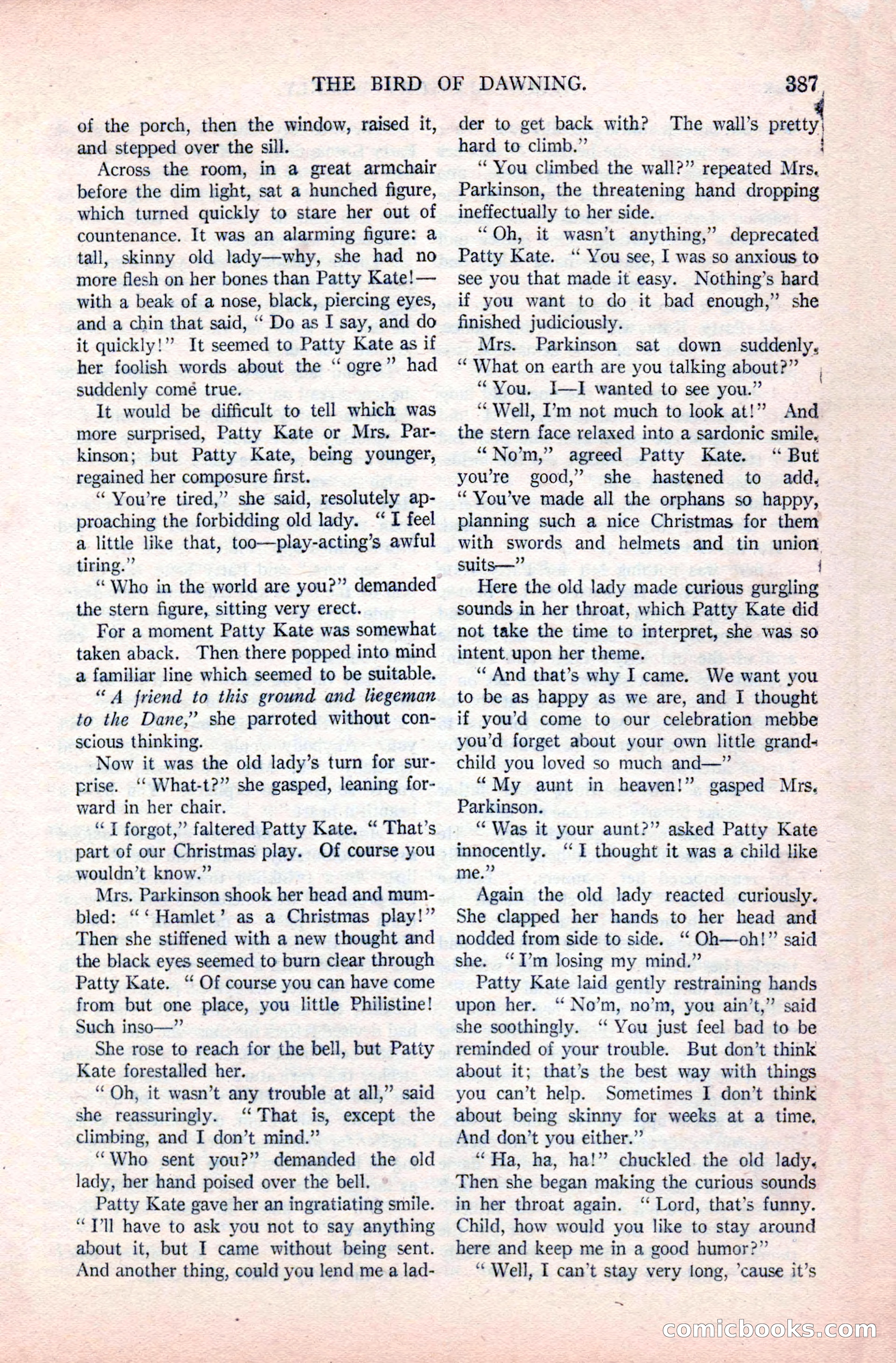 Argosy All-Story Weekly, December 20, 1924 — page 73 of 168