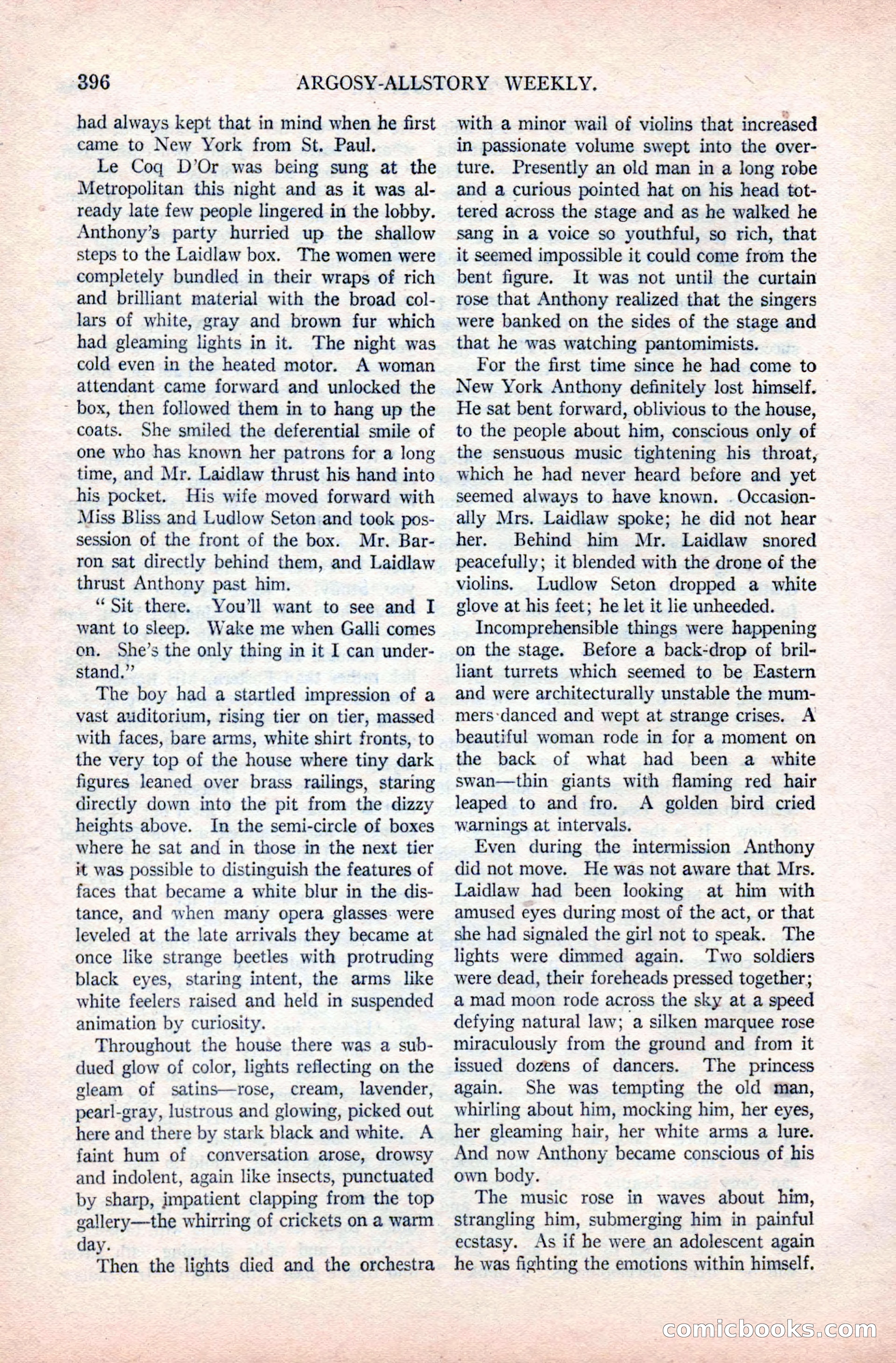 Argosy All-Story Weekly, December 20, 1924 — page 82 of 168