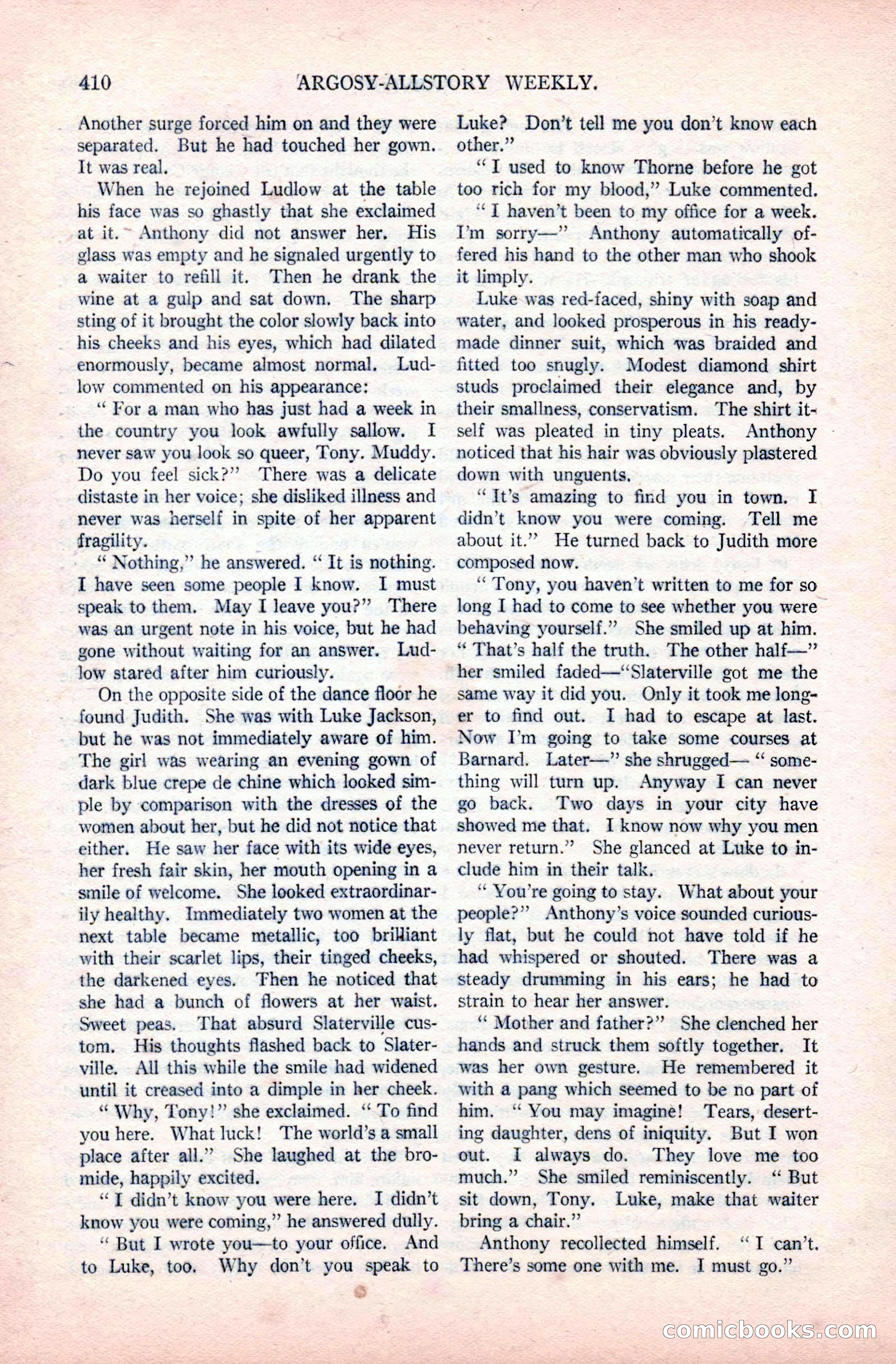 Argosy All-Story Weekly, December 20, 1924 — page 96 of 168