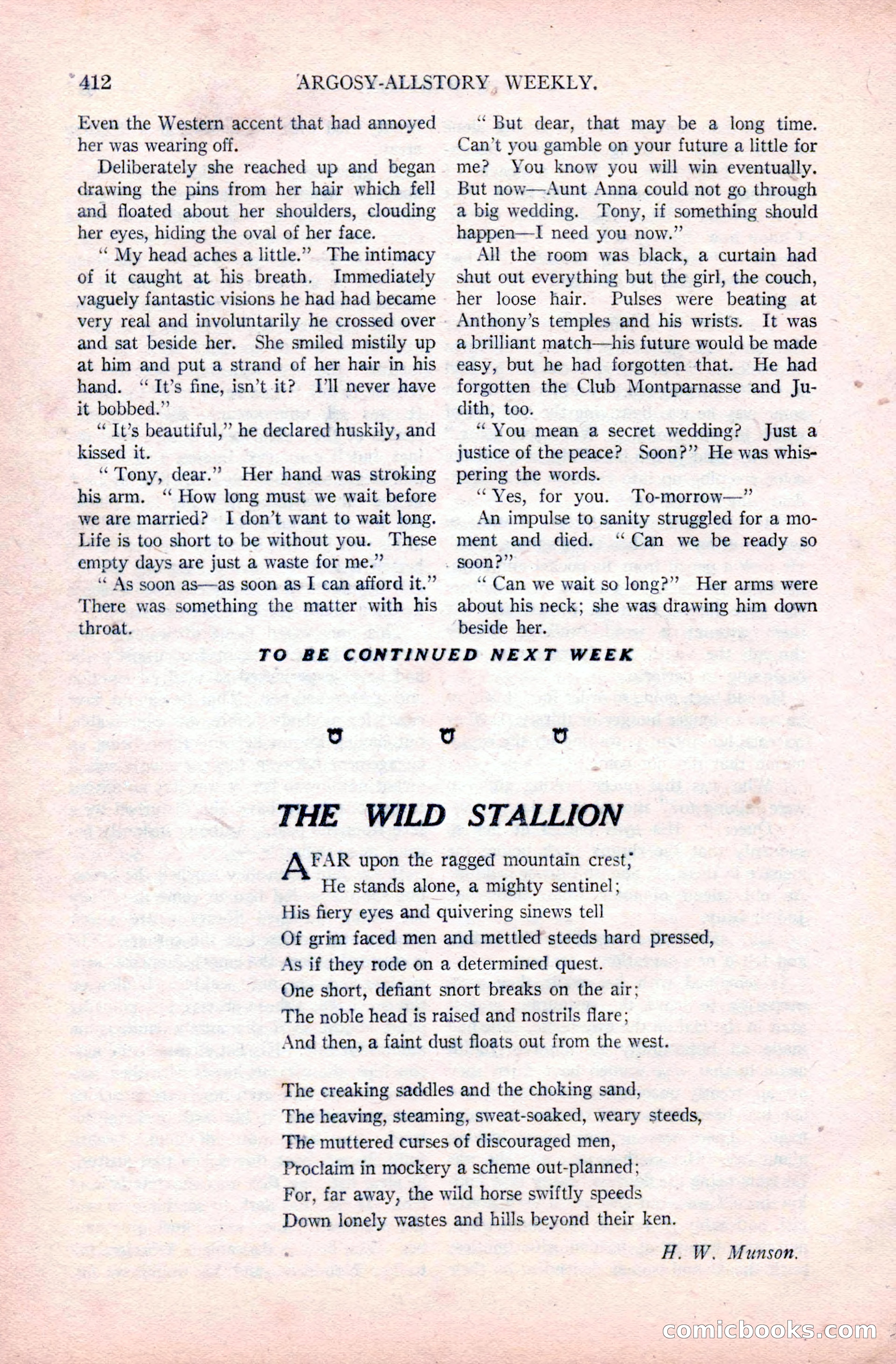 Argosy All-Story Weekly, December 20, 1924 — page 98 of 168