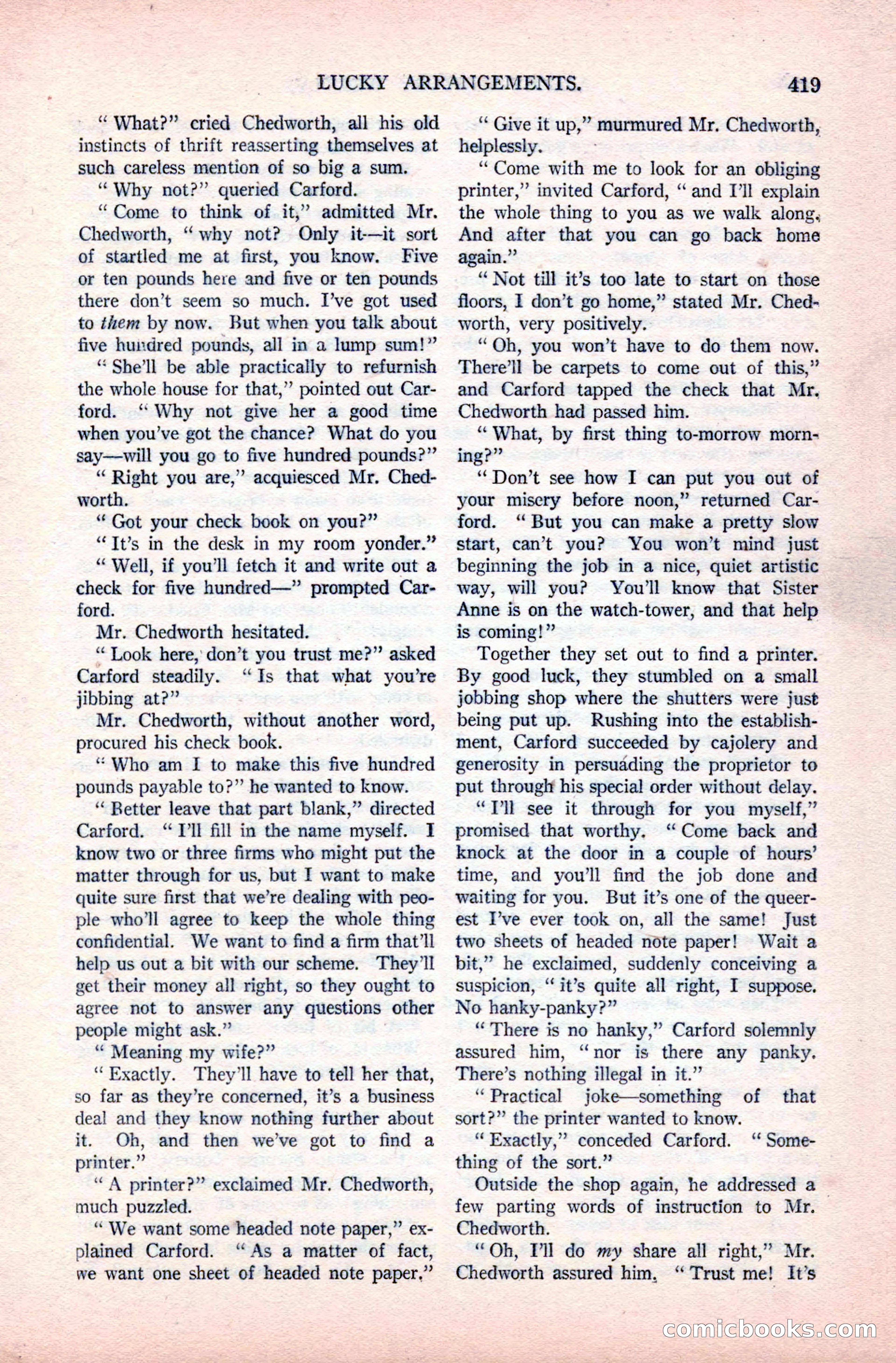 Argosy All-Story Weekly, December 20, 1924 — page 105 of 168