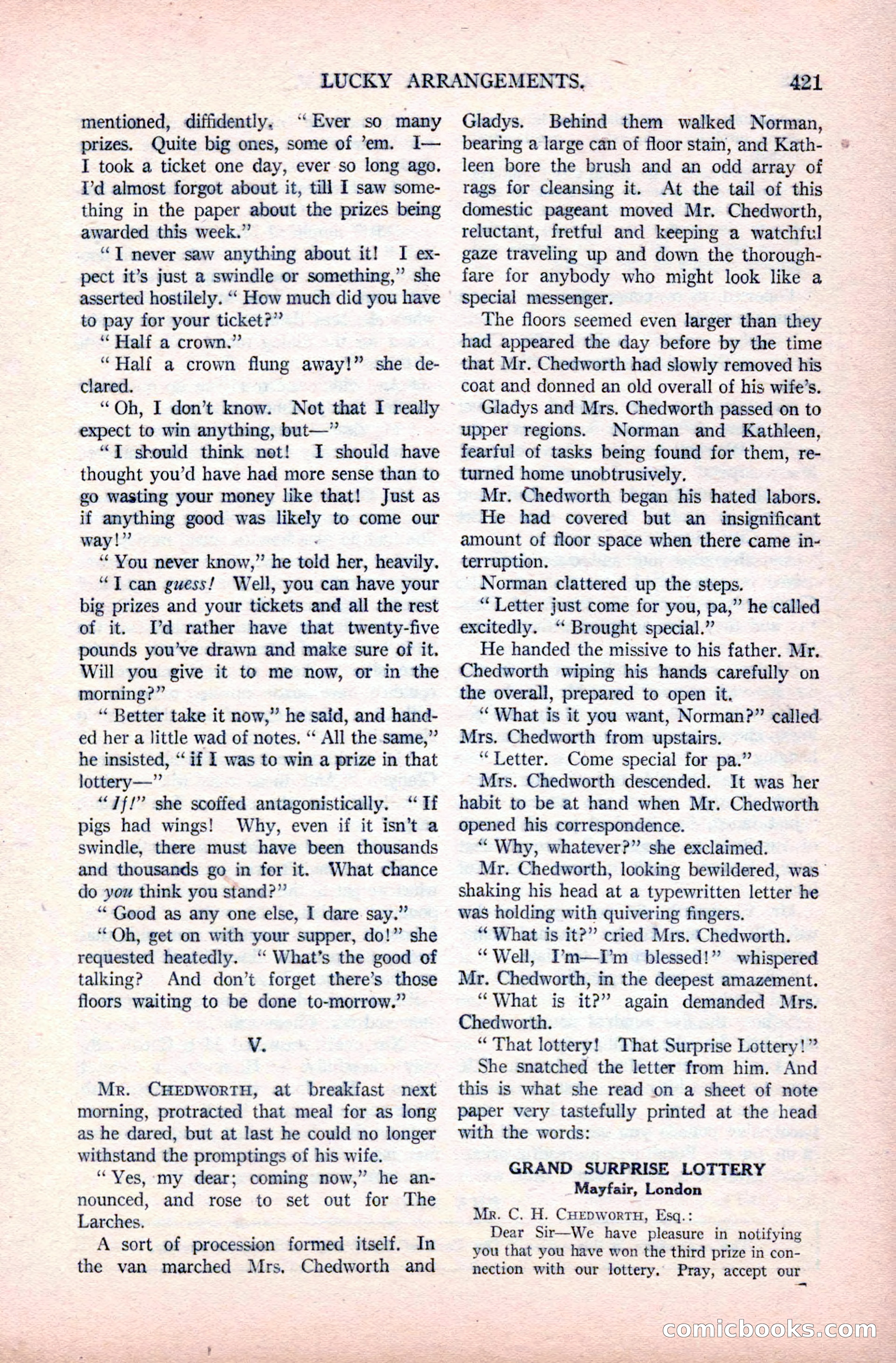 Argosy All-Story Weekly, December 20, 1924 — page 107 of 168