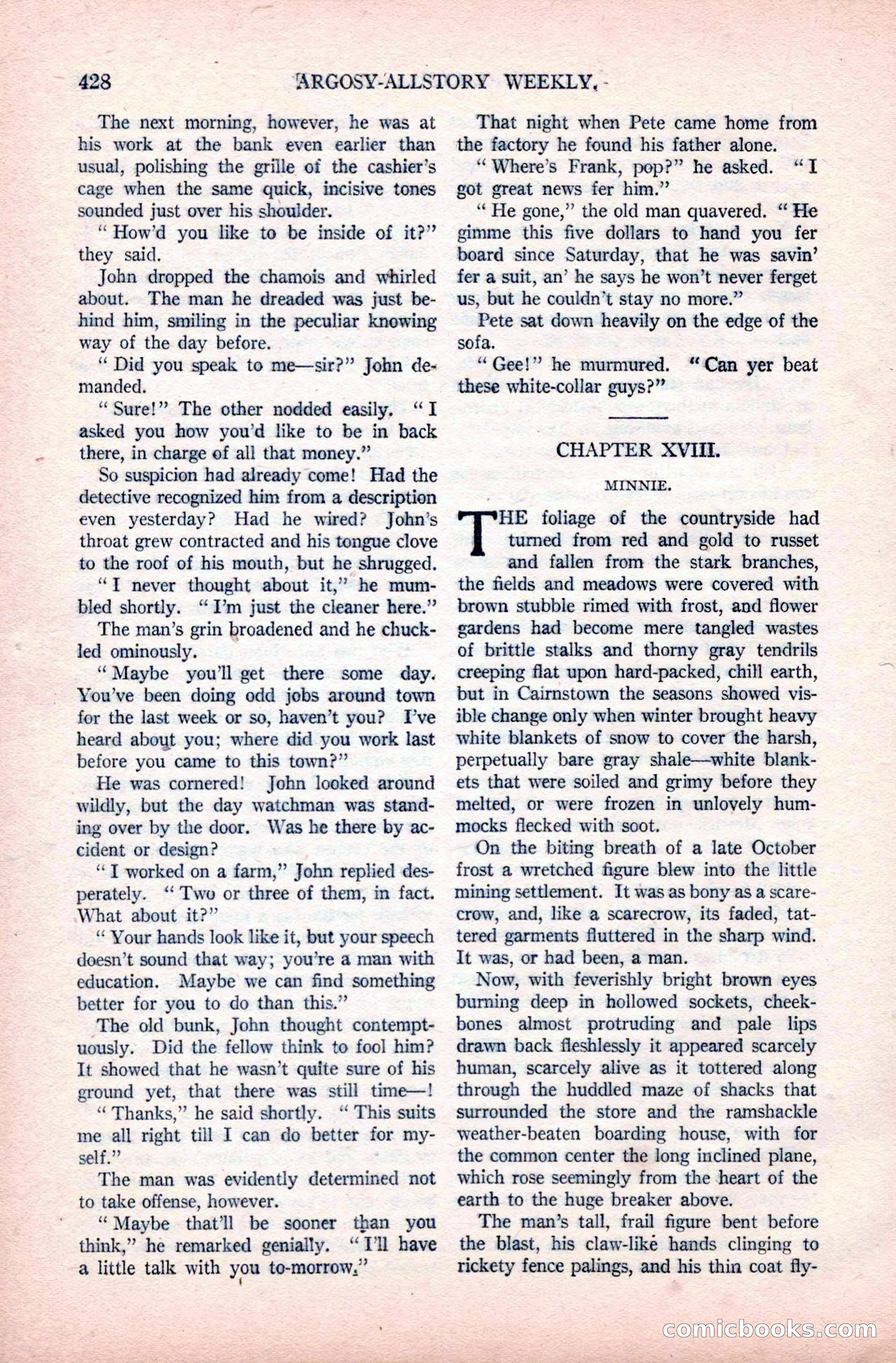 Argosy All-Story Weekly, December 20, 1924 — page 114 of 168