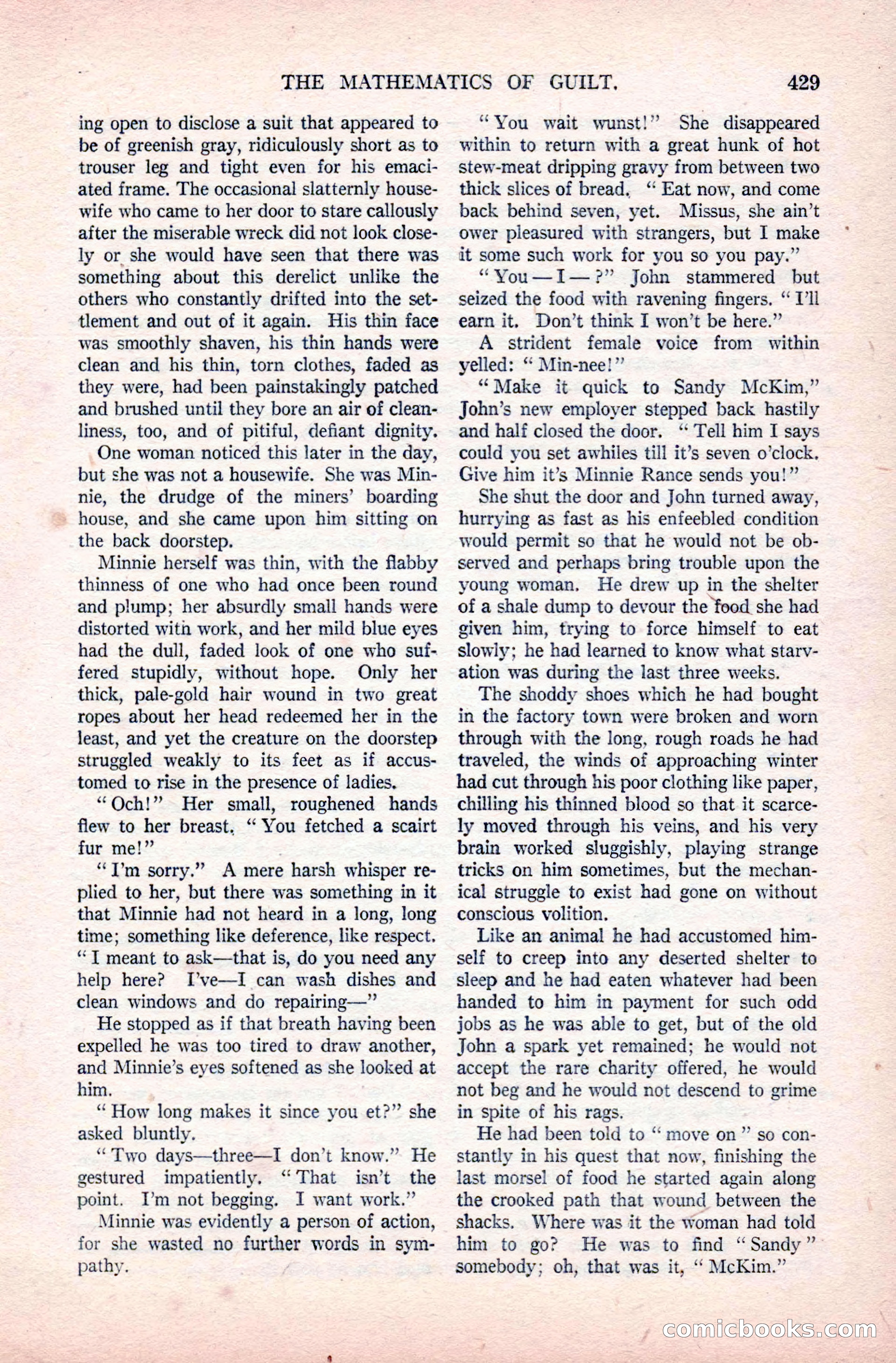 Argosy All-Story Weekly, December 20, 1924 — page 115 of 168