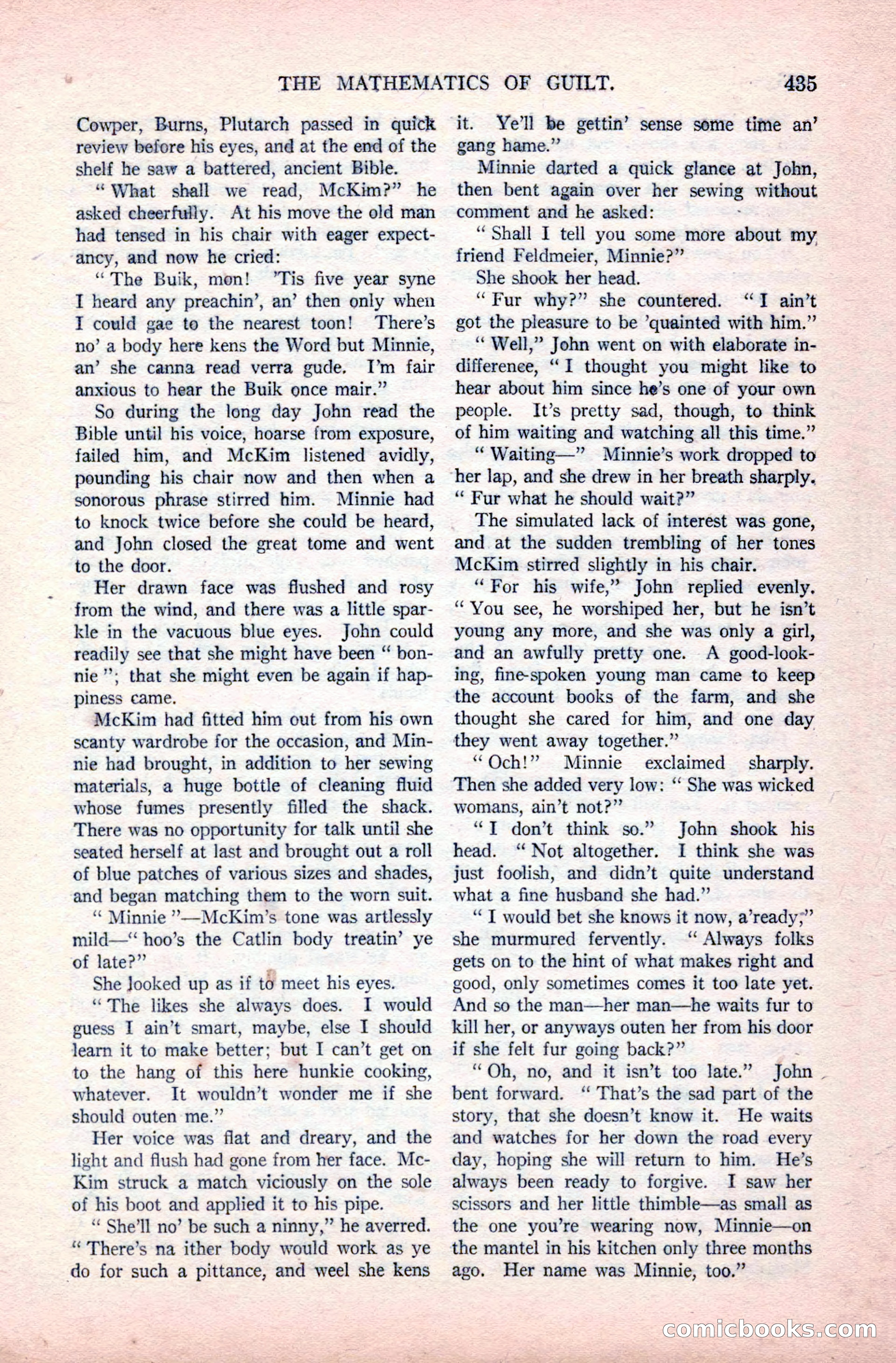 Argosy All-Story Weekly, December 20, 1924 — page 121 of 168