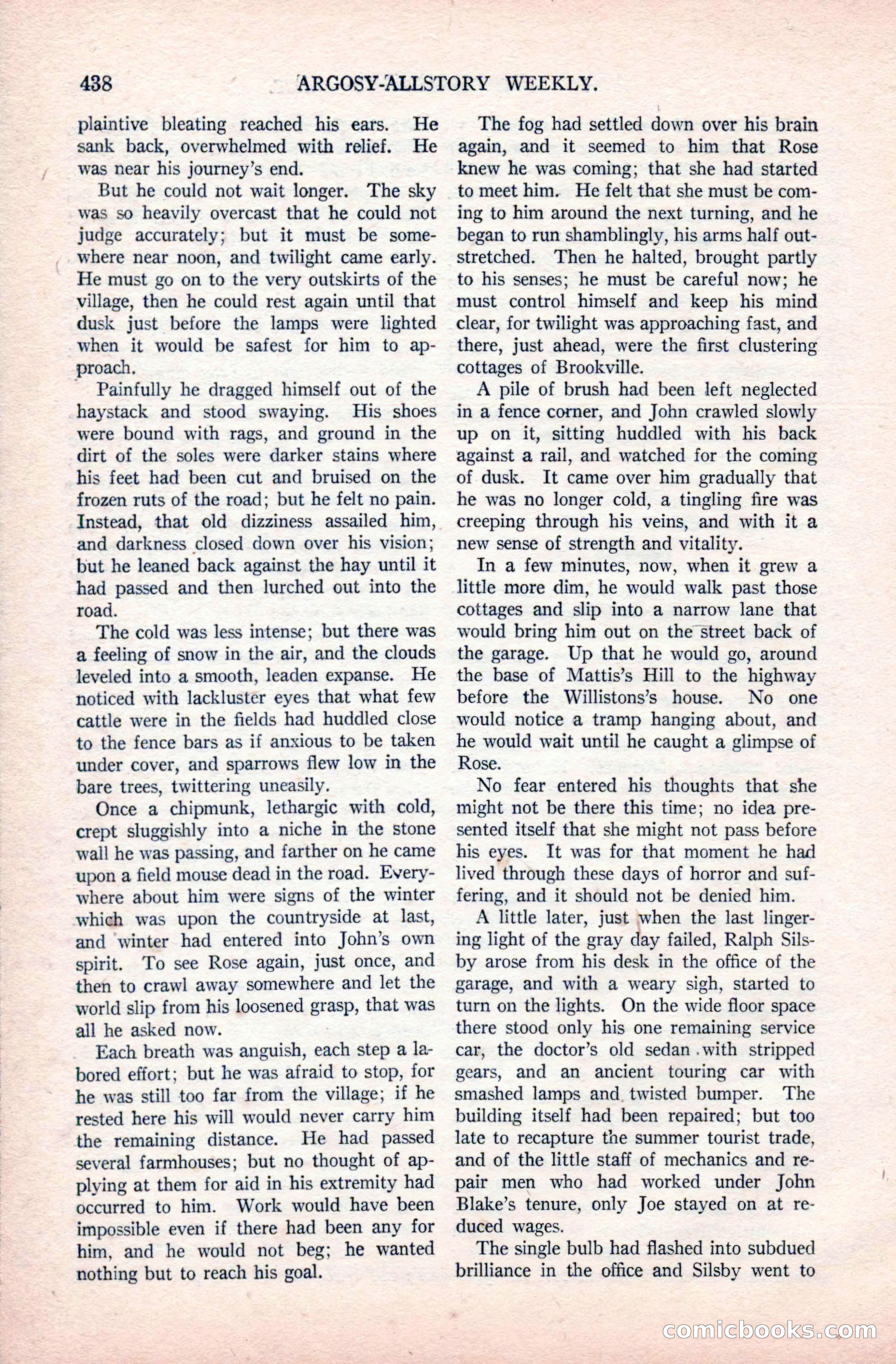 Argosy All-Story Weekly, December 20, 1924 — page 124 of 168