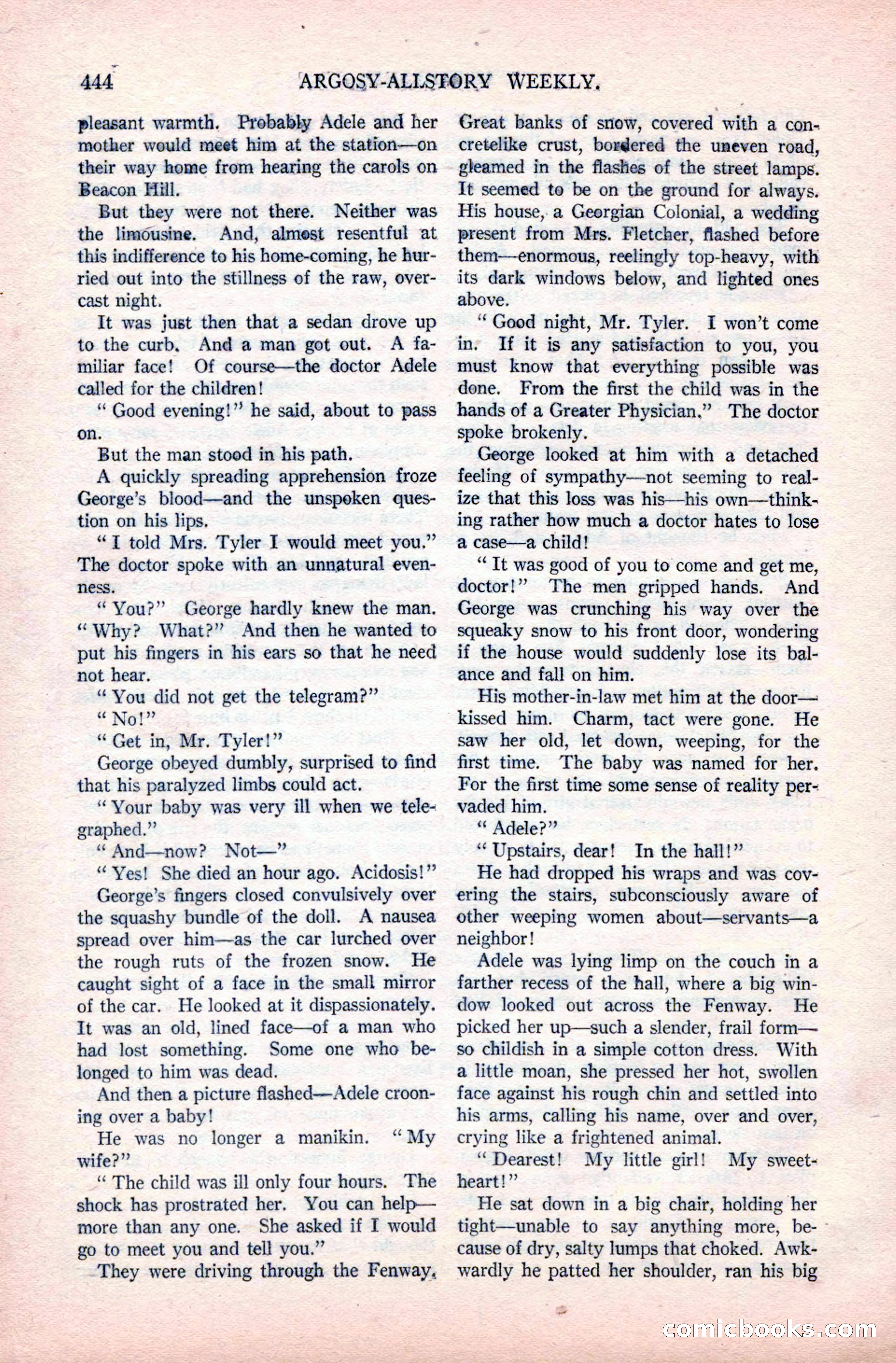 Argosy All-Story Weekly, December 20, 1924 — page 130 of 168