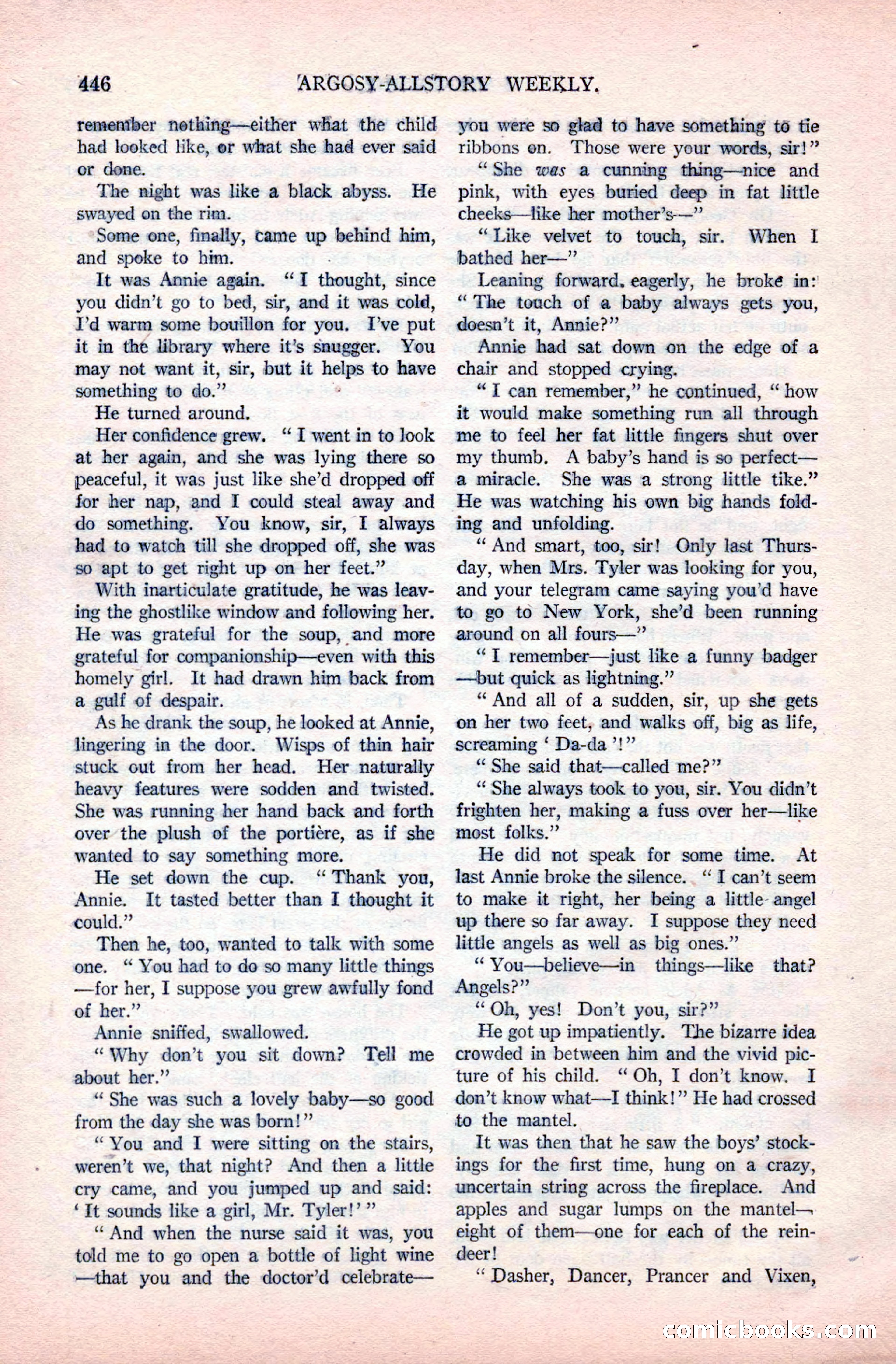 Argosy All-Story Weekly, December 20, 1924 — page 132 of 168