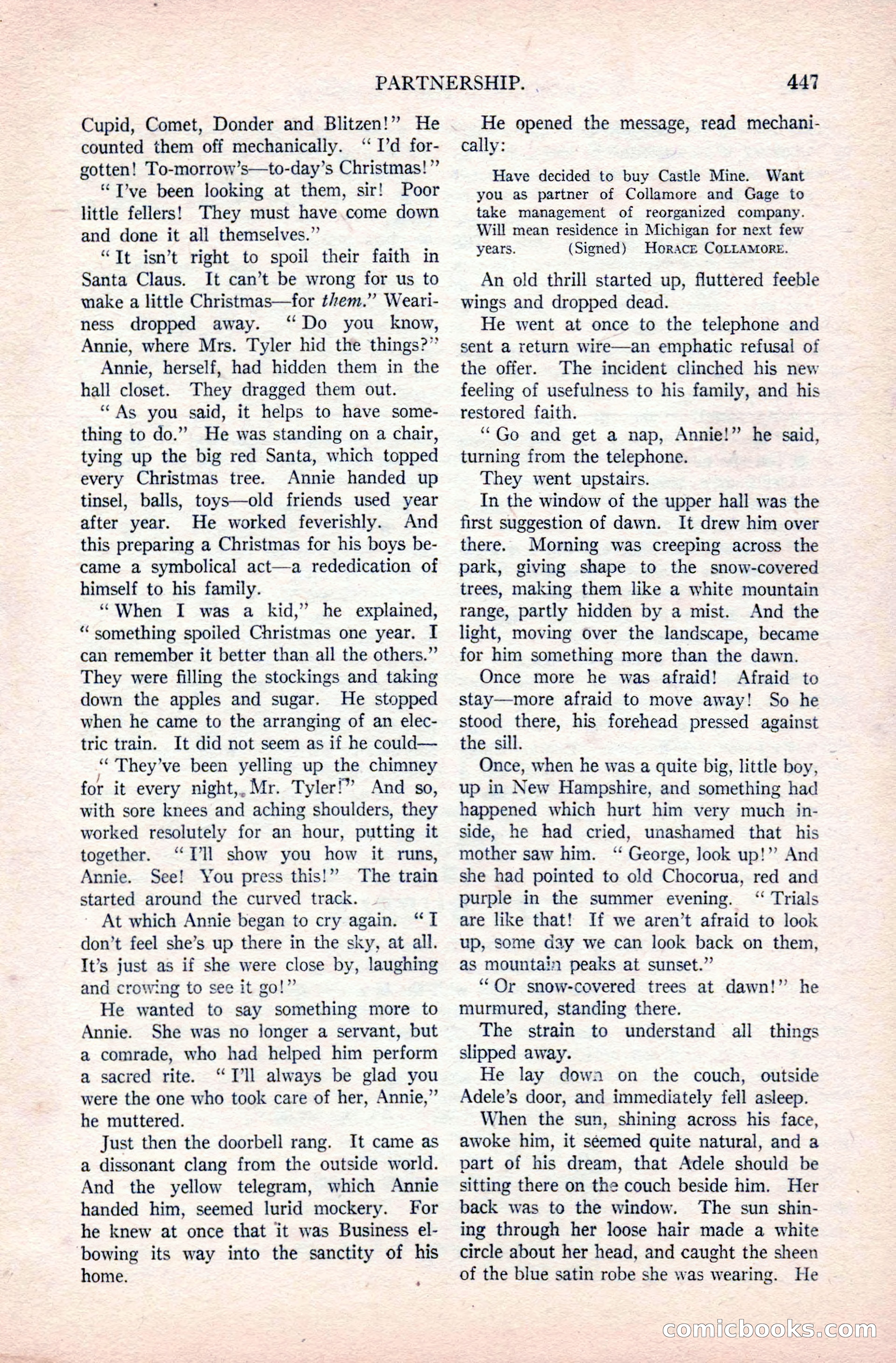 Argosy All-Story Weekly, December 20, 1924 — page 133 of 168