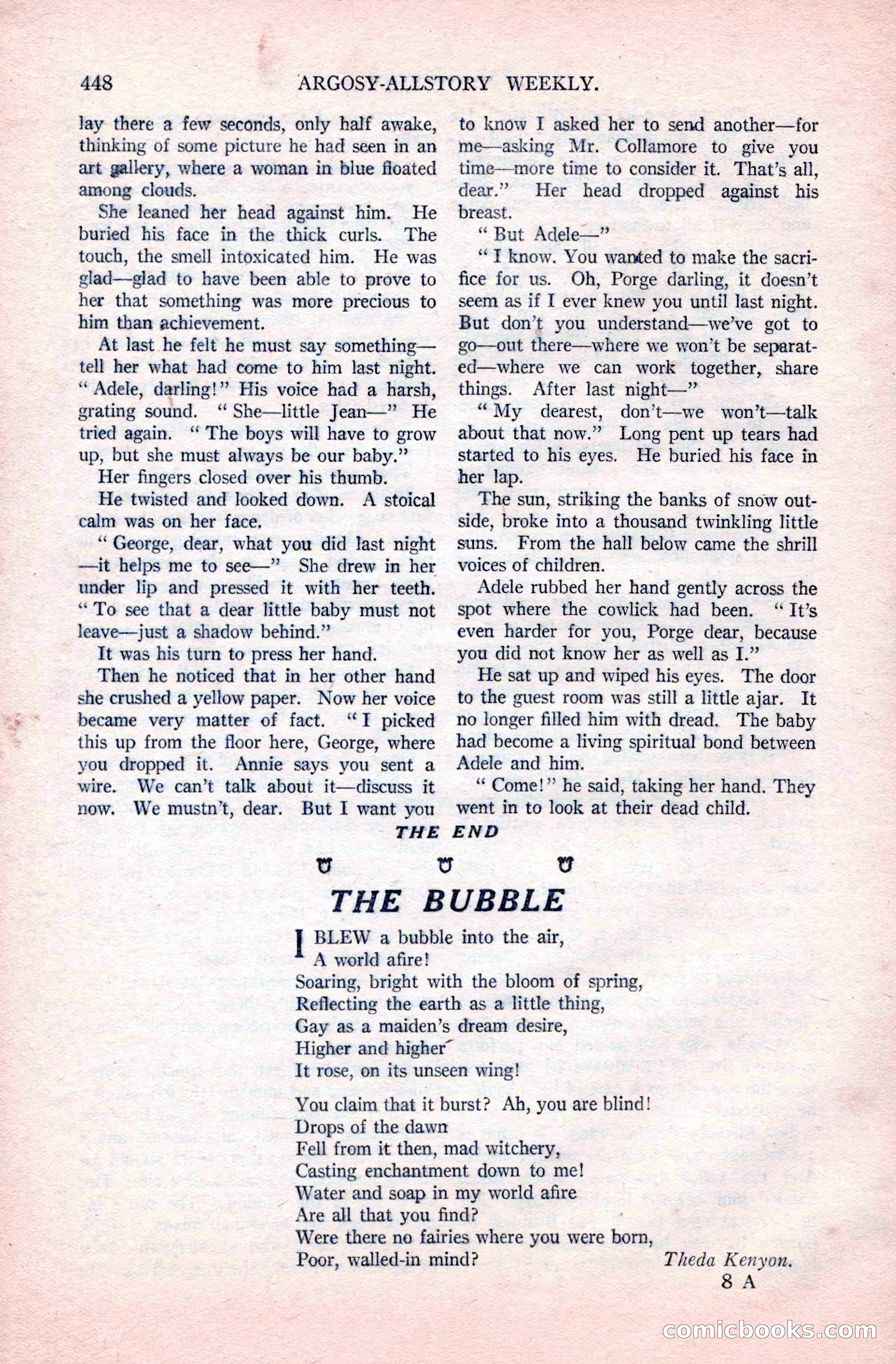 Argosy All-Story Weekly, December 20, 1924 — page 134 of 168