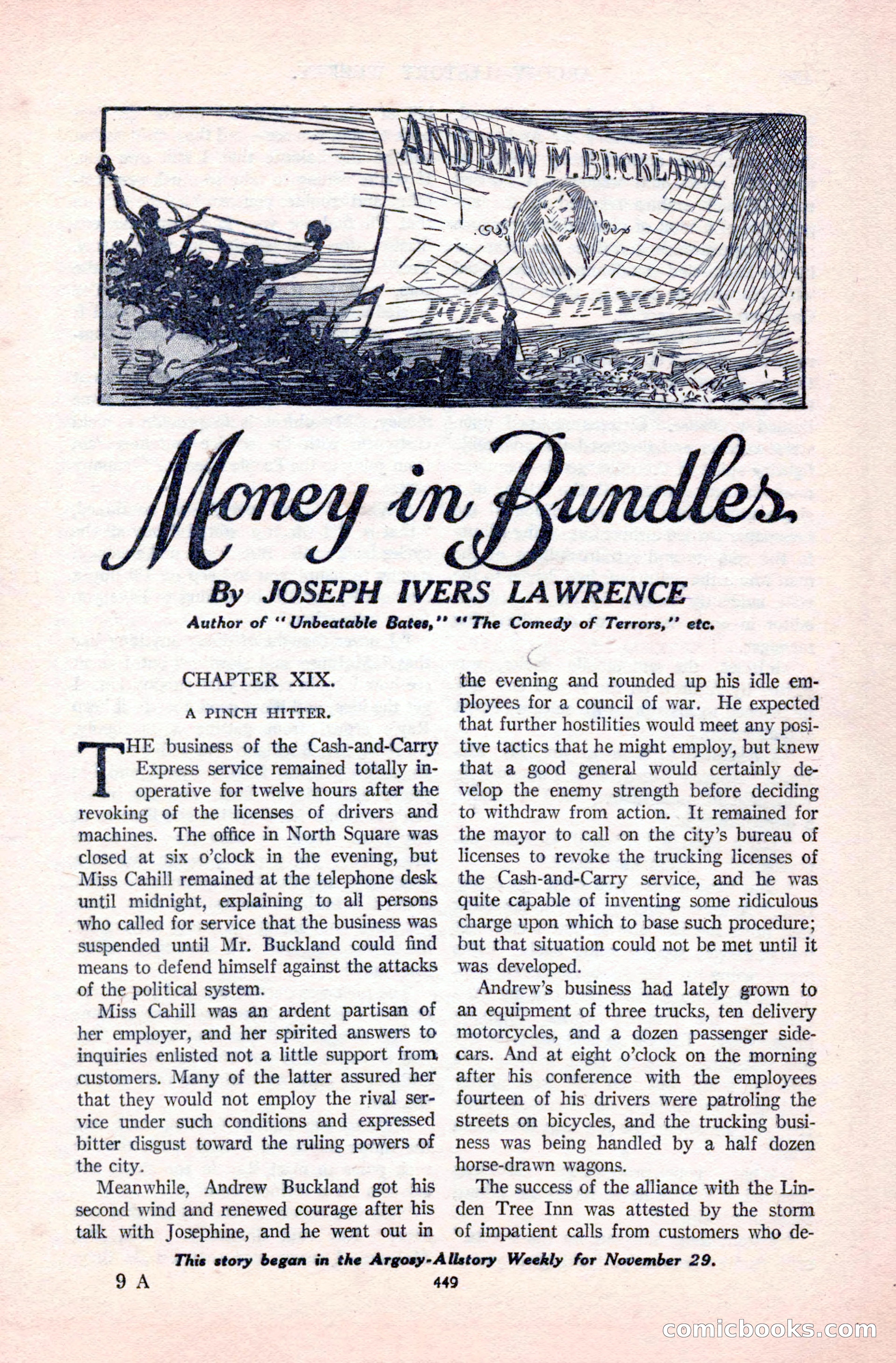 Argosy All-Story Weekly, December 20, 1924 — page 135 of 168