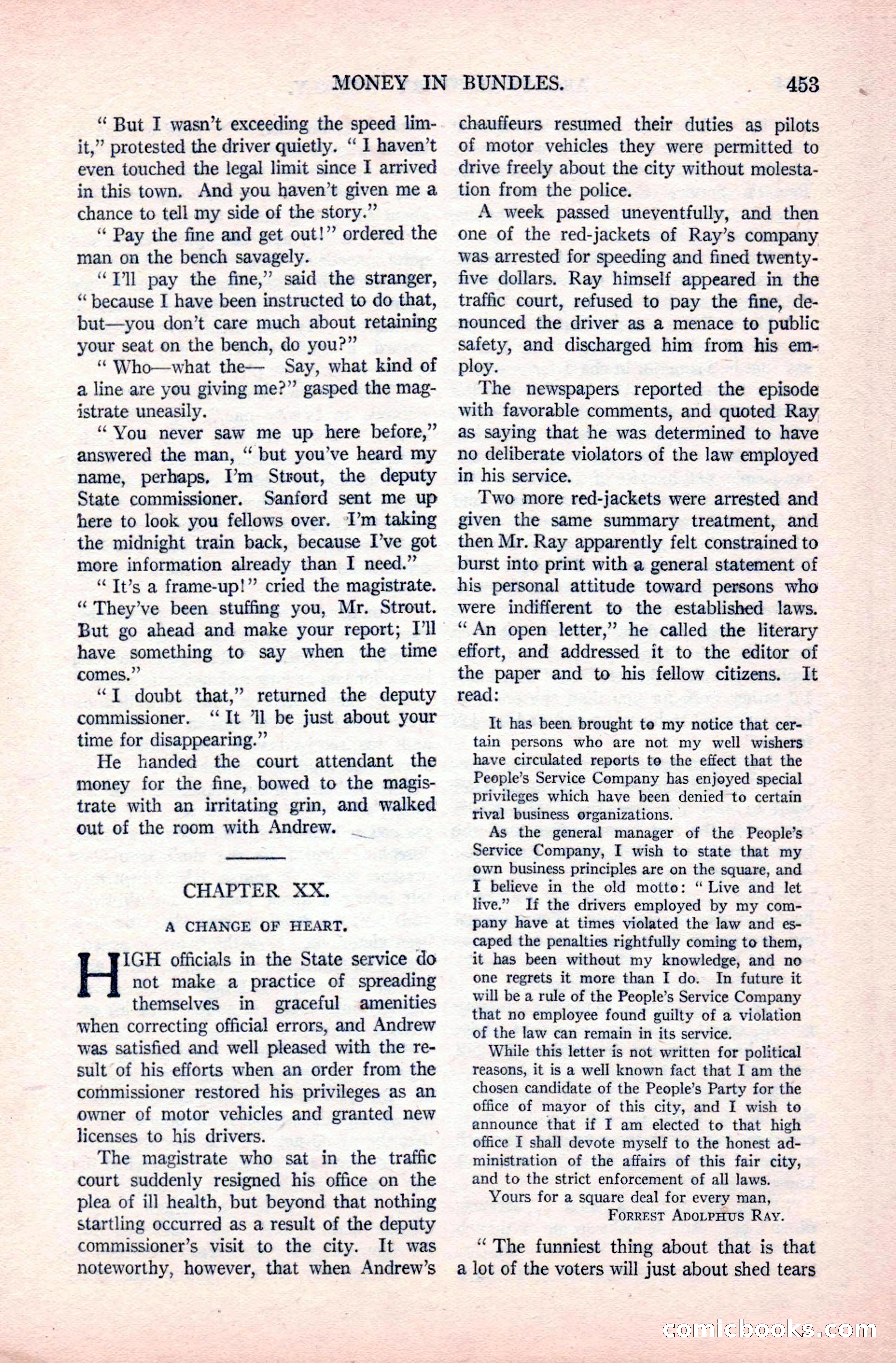 Argosy All-Story Weekly, December 20, 1924 — page 139 of 168