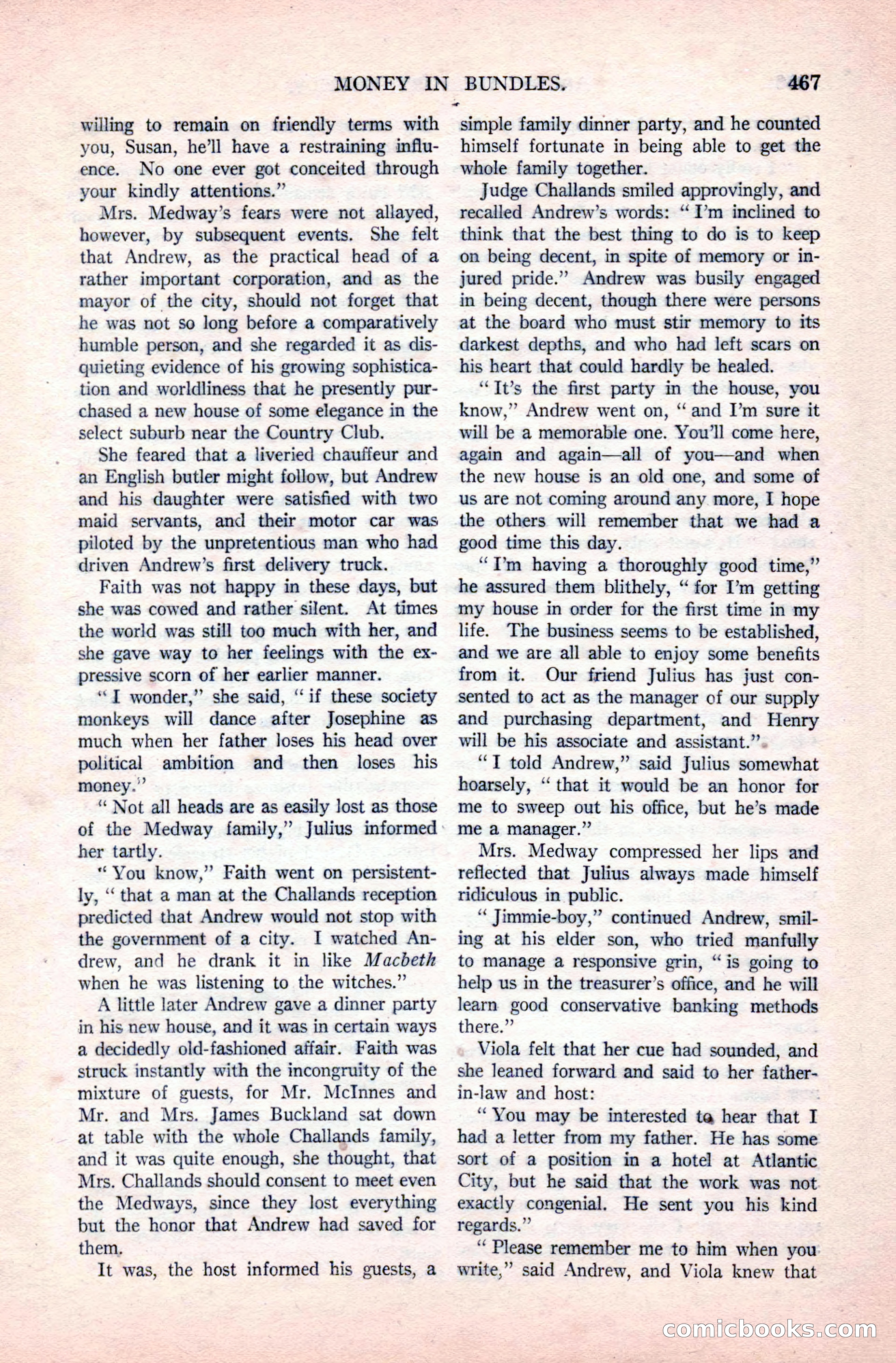 Argosy All-Story Weekly, December 20, 1924 — page 153 of 168