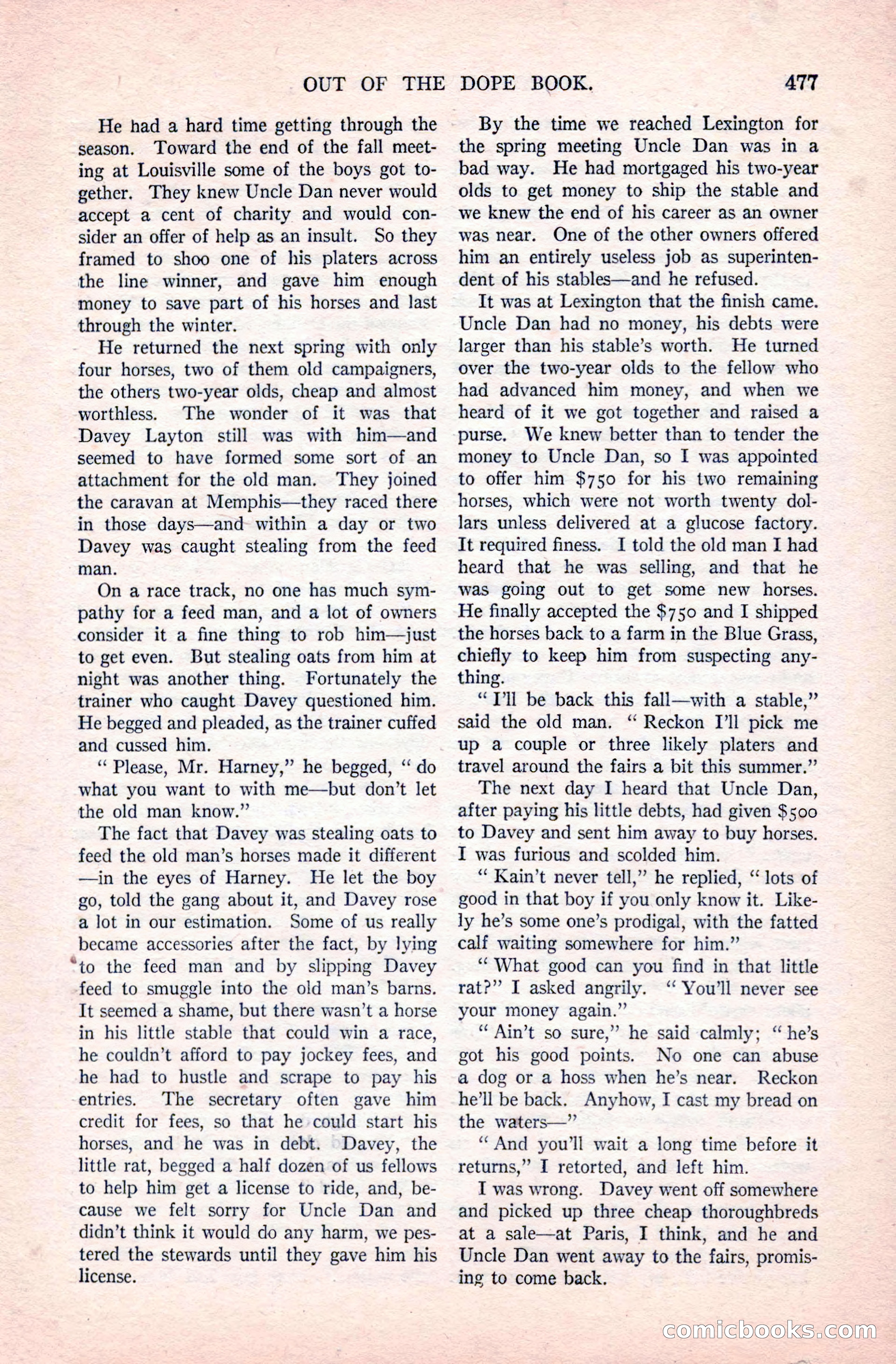 Argosy All-Story Weekly, December 20, 1924 — page 163 of 168