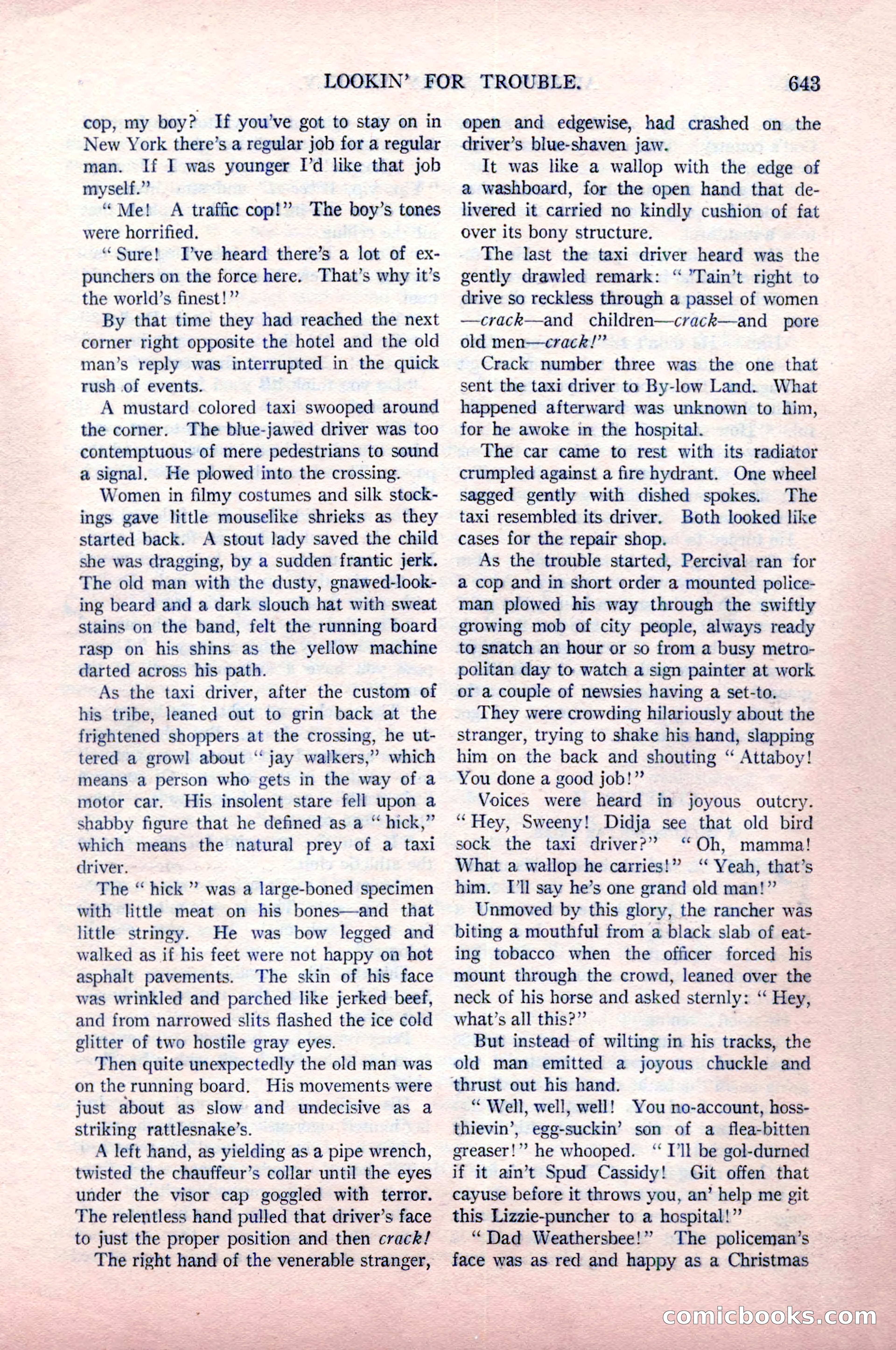 Argosy All-Story Weekly, May 9, 1925 — page 13 of 176