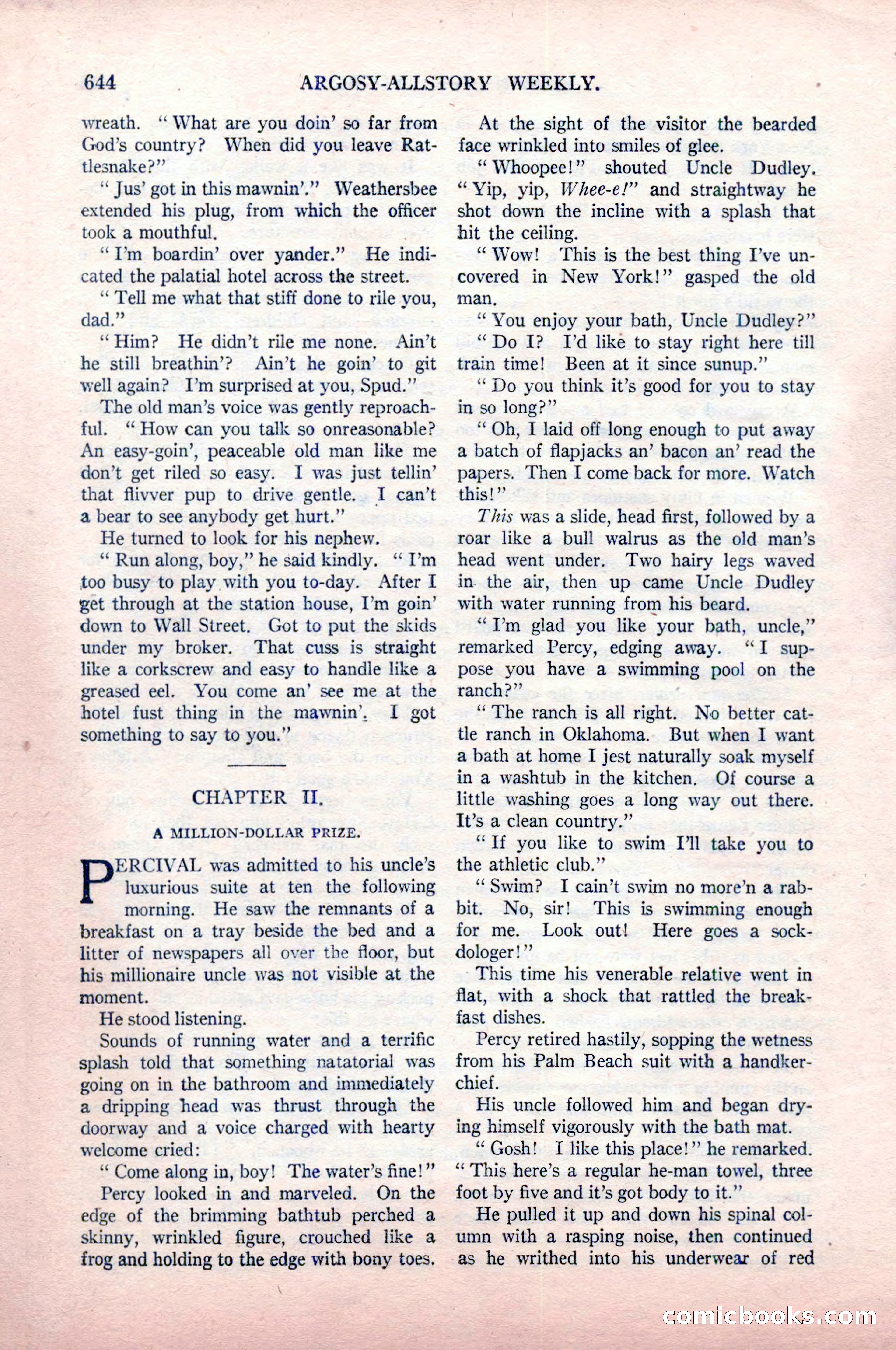 Argosy All-Story Weekly, May 9, 1925 — page 14 of 176