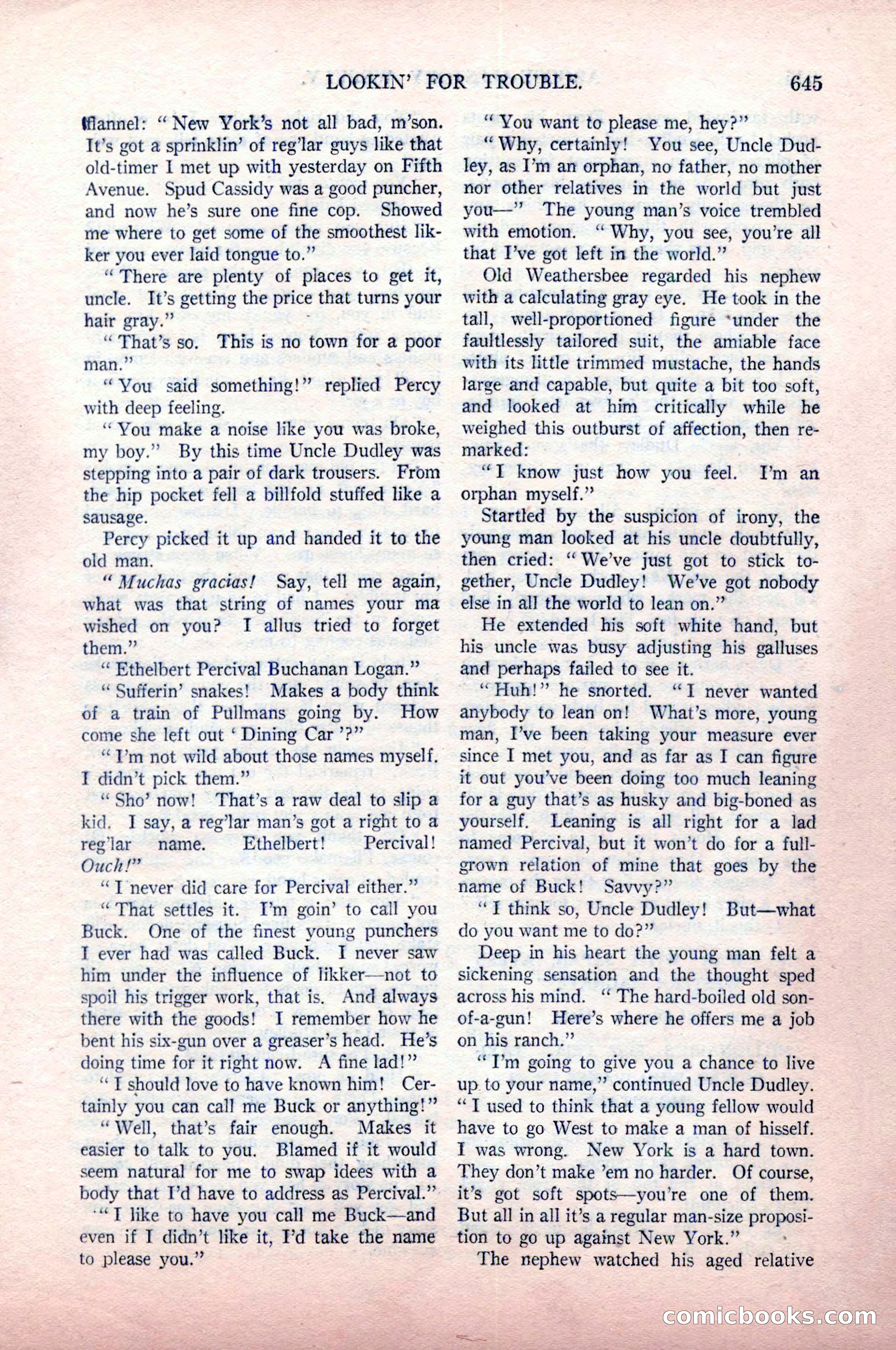 Argosy All-Story Weekly, May 9, 1925 — page 15 of 176