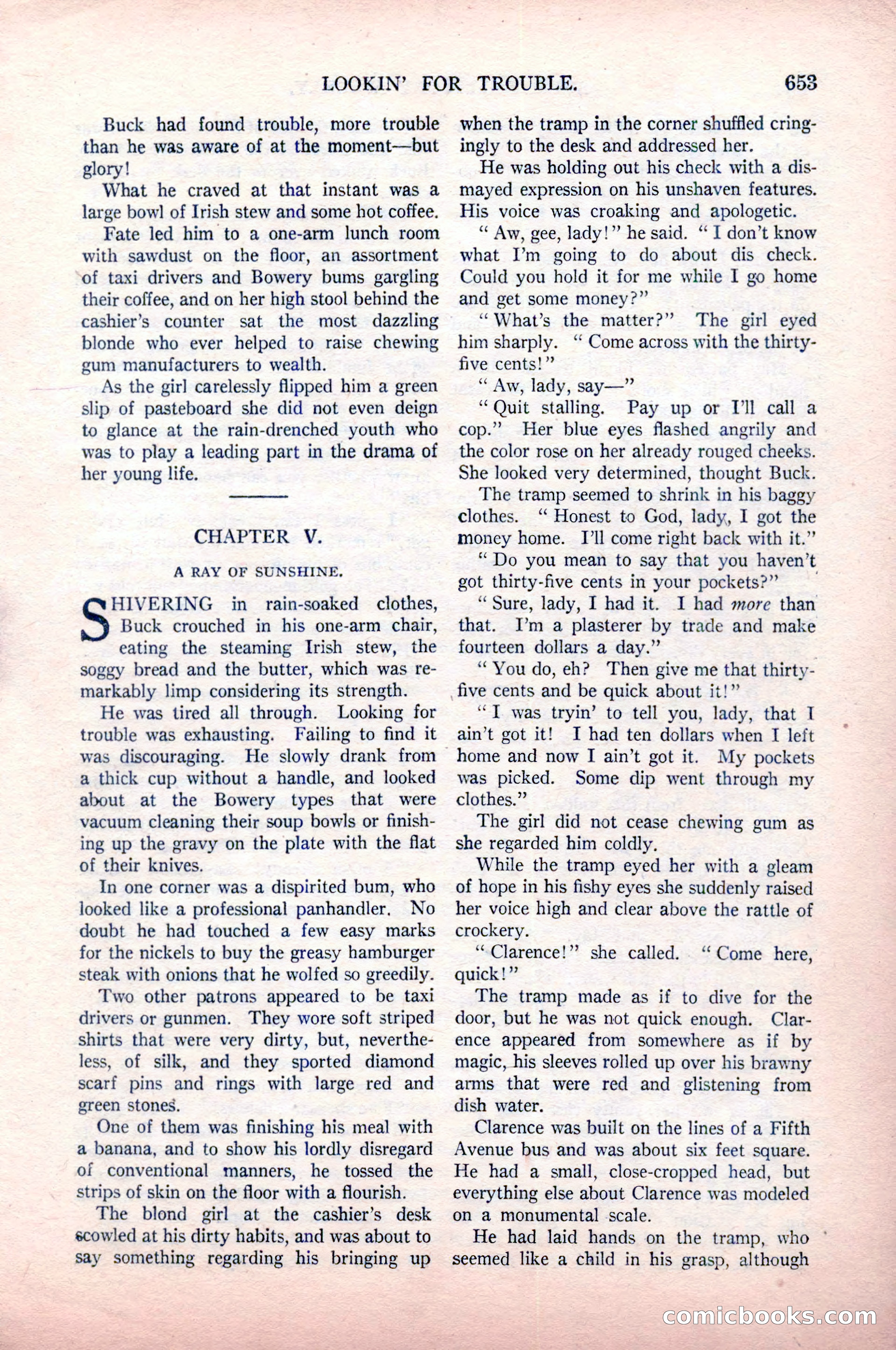Argosy All-Story Weekly, May 9, 1925 — page 23 of 176