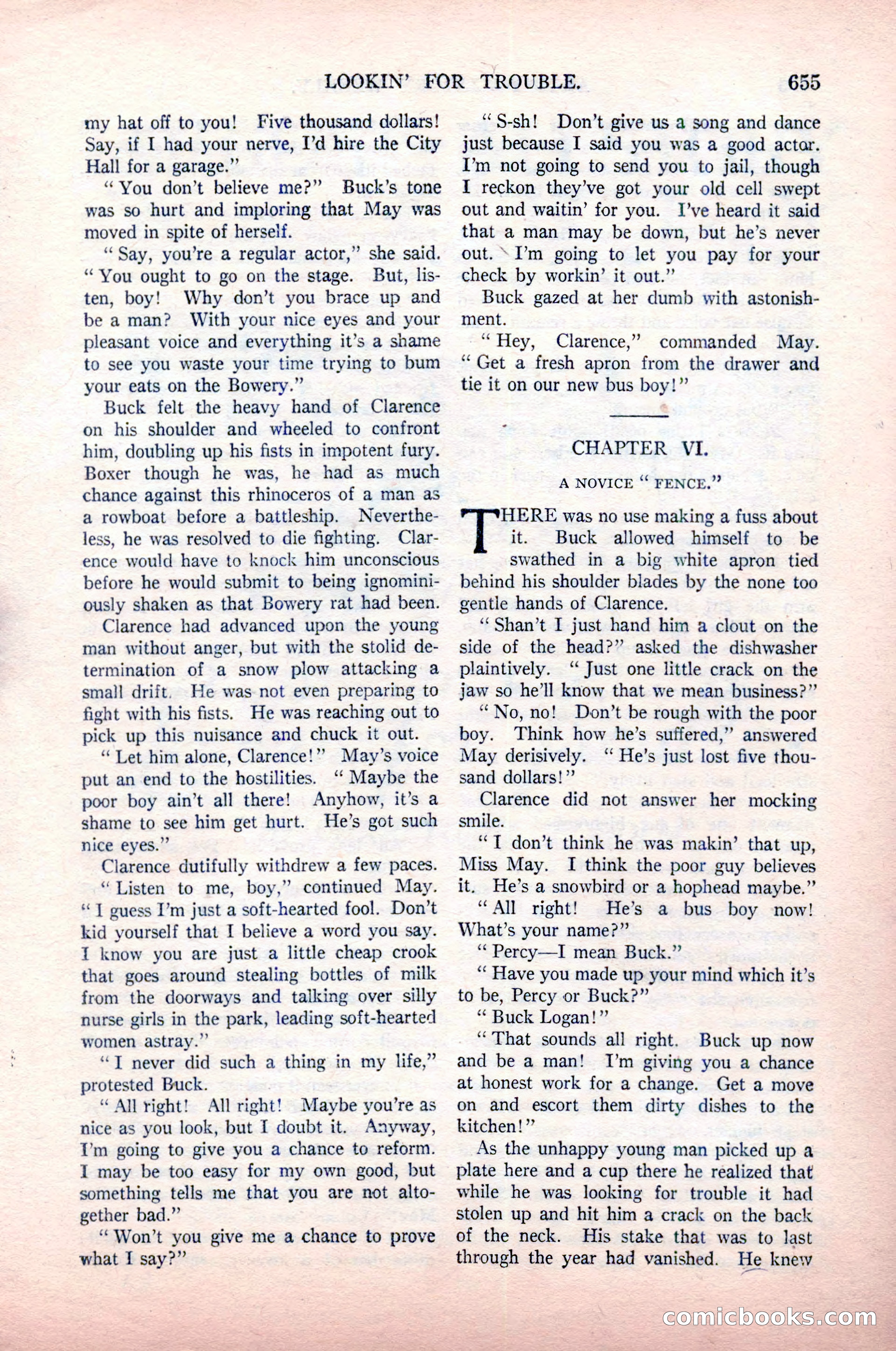 Argosy All-Story Weekly, May 9, 1925 — page 25 of 176