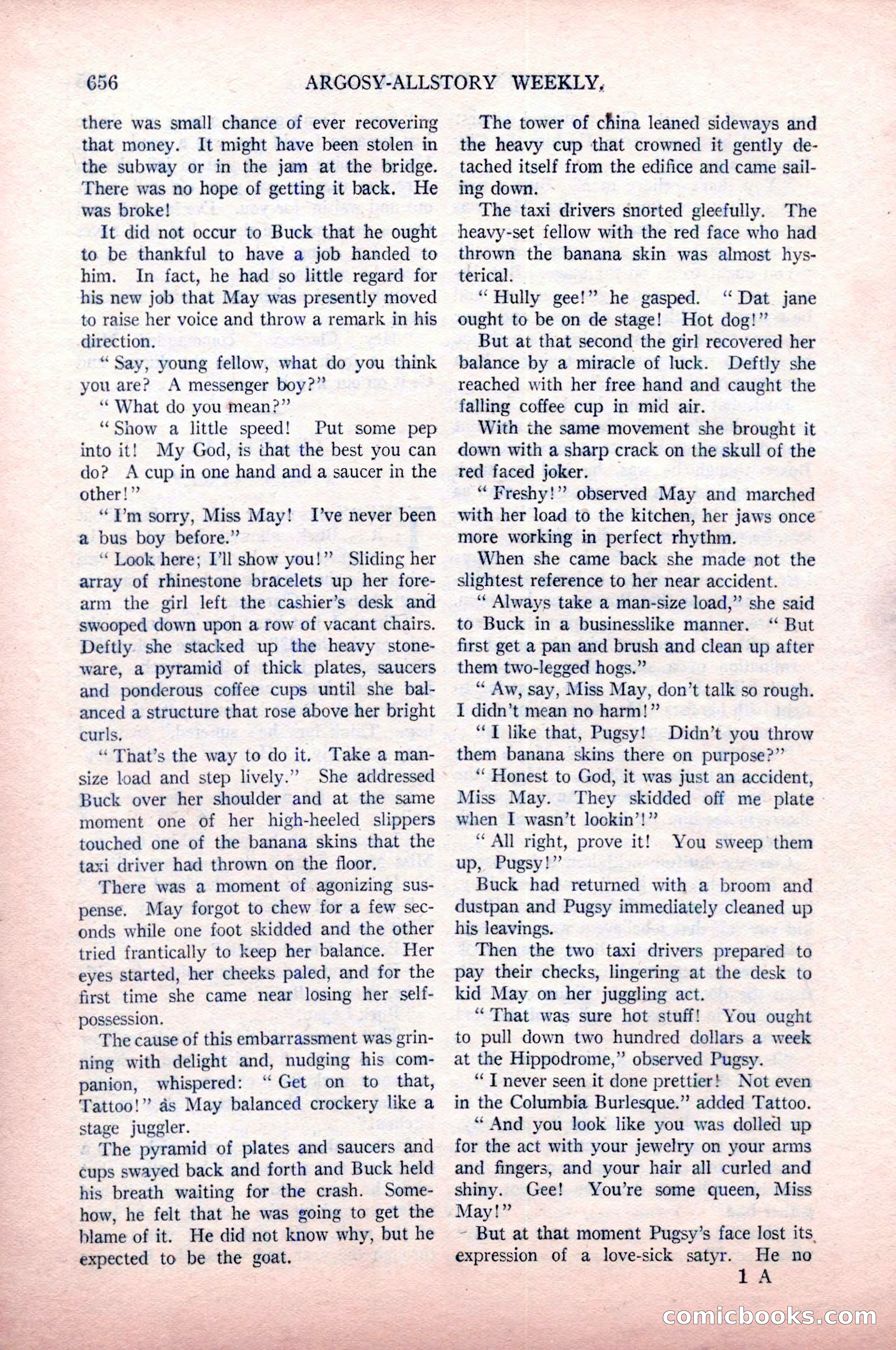 Argosy All-Story Weekly, May 9, 1925 — page 26 of 176