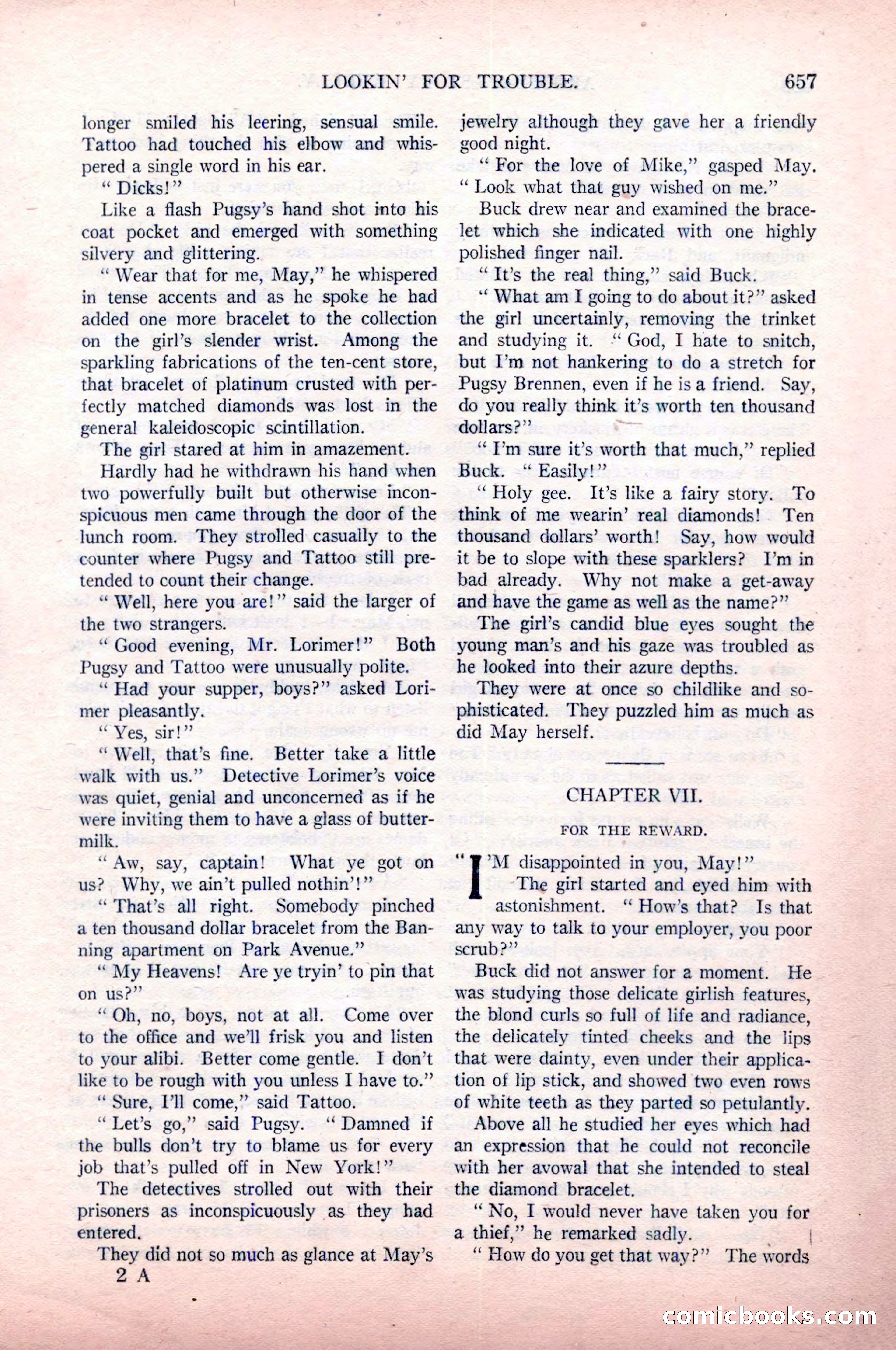 Argosy All-Story Weekly, May 9, 1925 — page 27 of 176