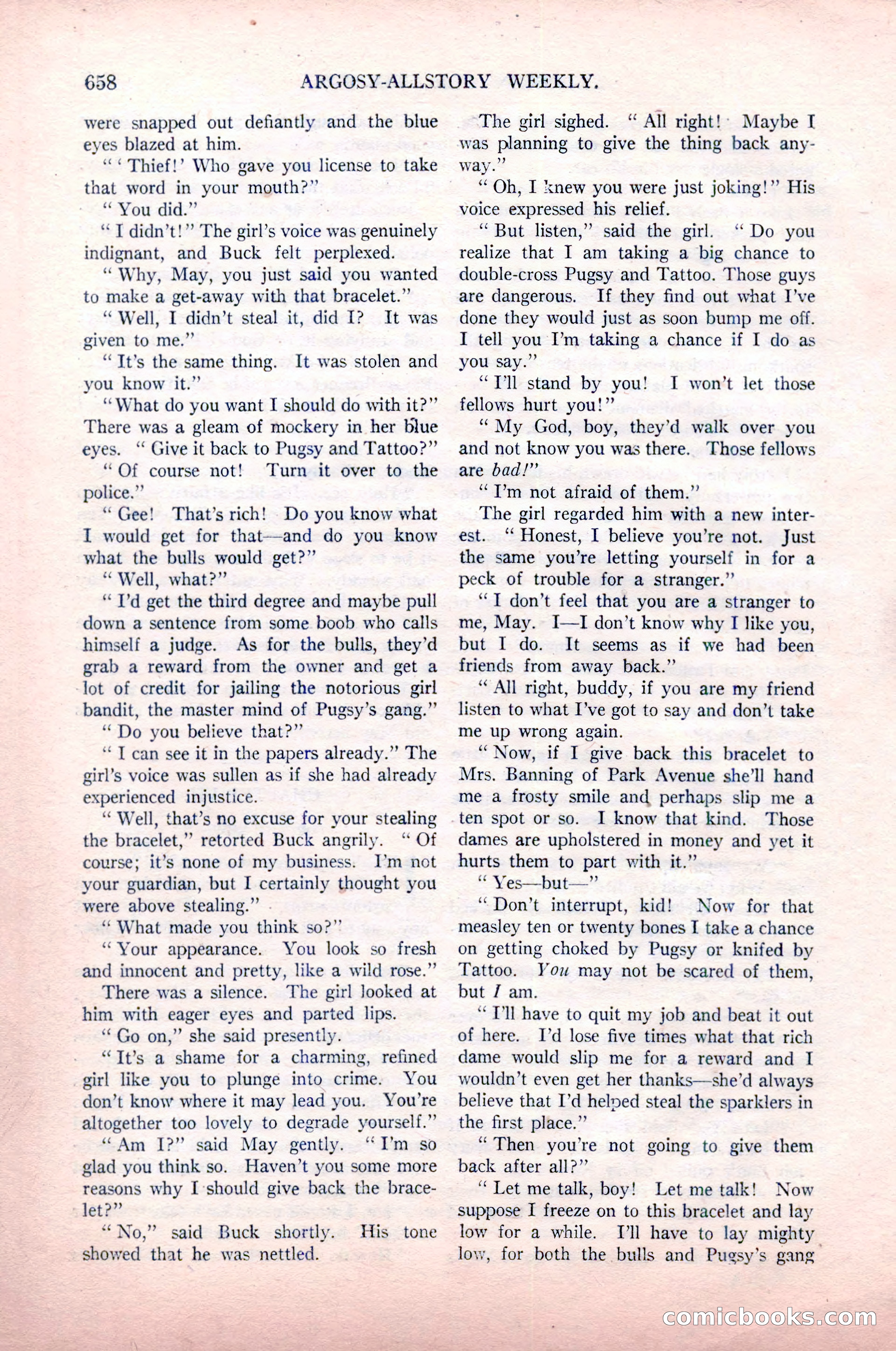 Argosy All-Story Weekly, May 9, 1925 — page 28 of 176