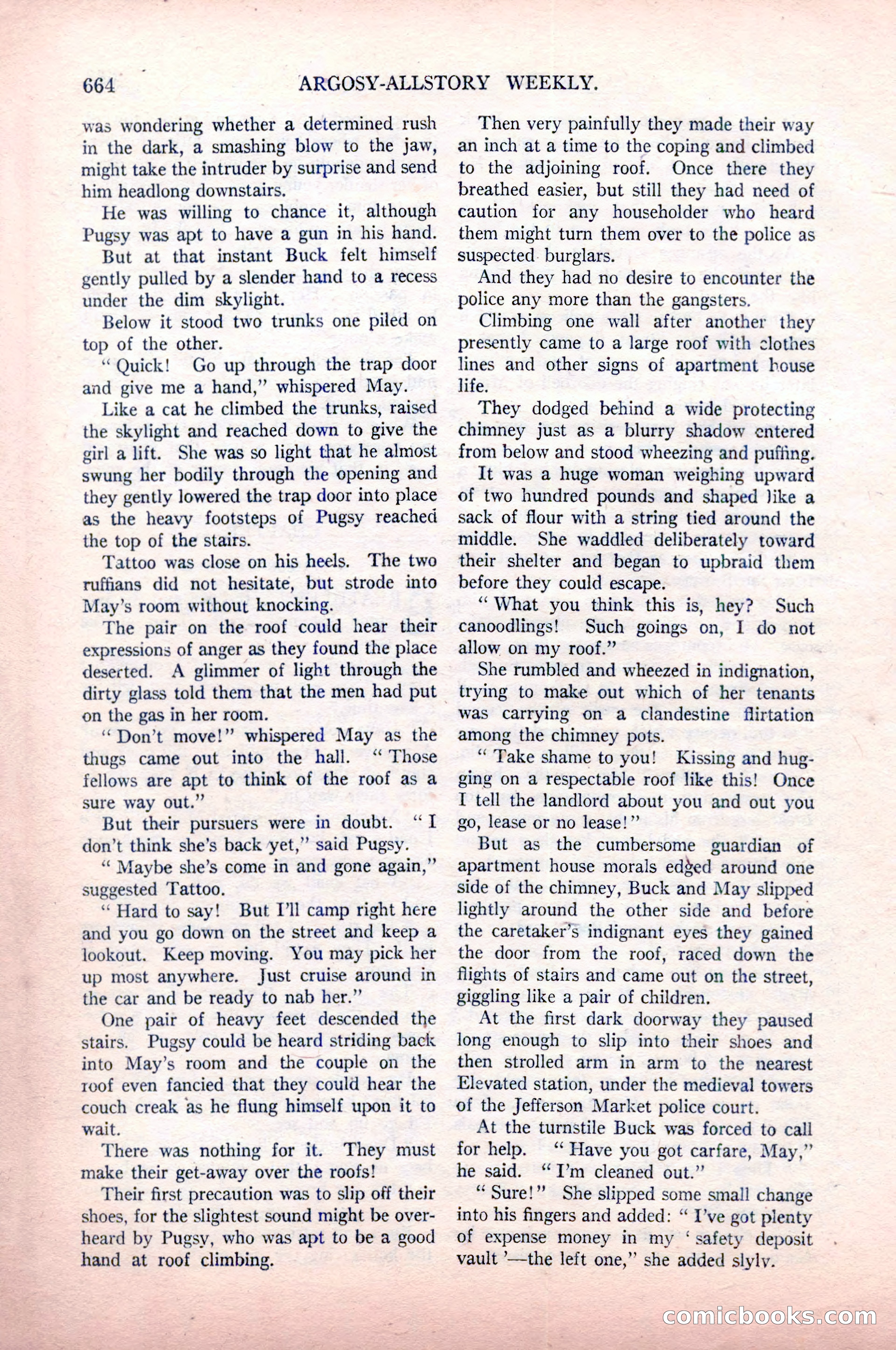 Argosy All-Story Weekly, May 9, 1925 — page 34 of 176