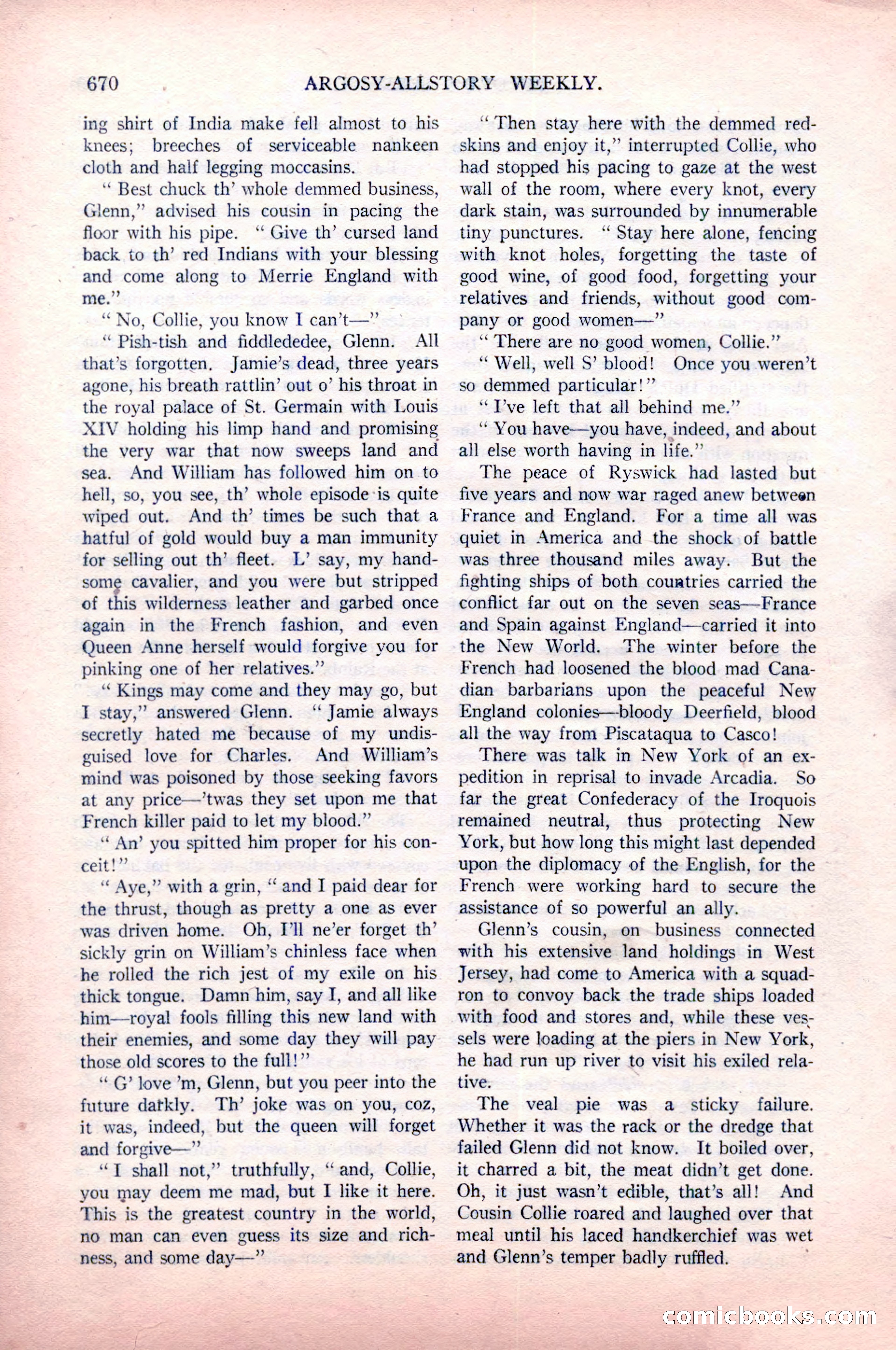 Argosy All-Story Weekly, May 9, 1925 — page 40 of 176