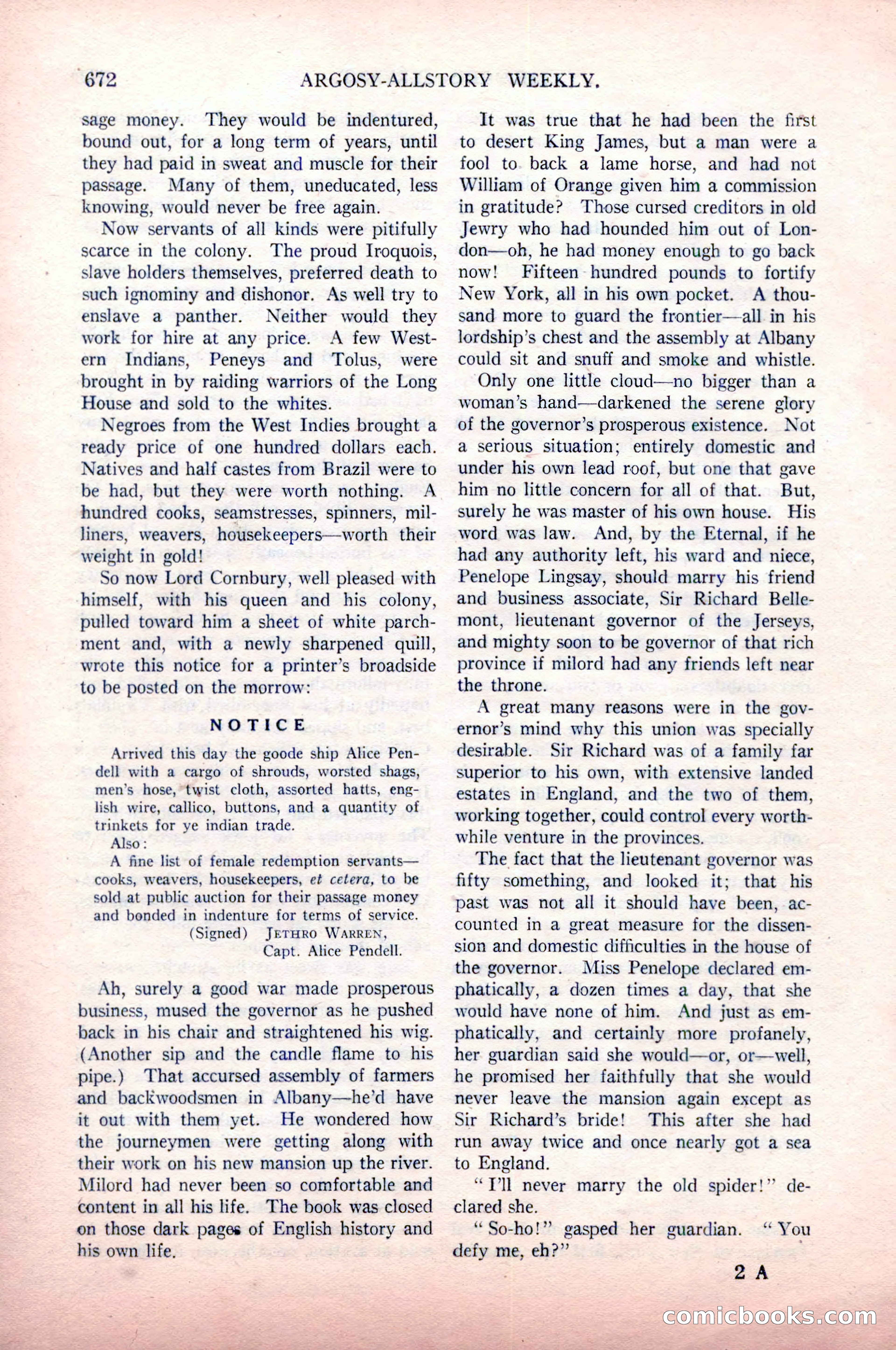 Argosy All-Story Weekly, May 9, 1925 — page 42 of 176