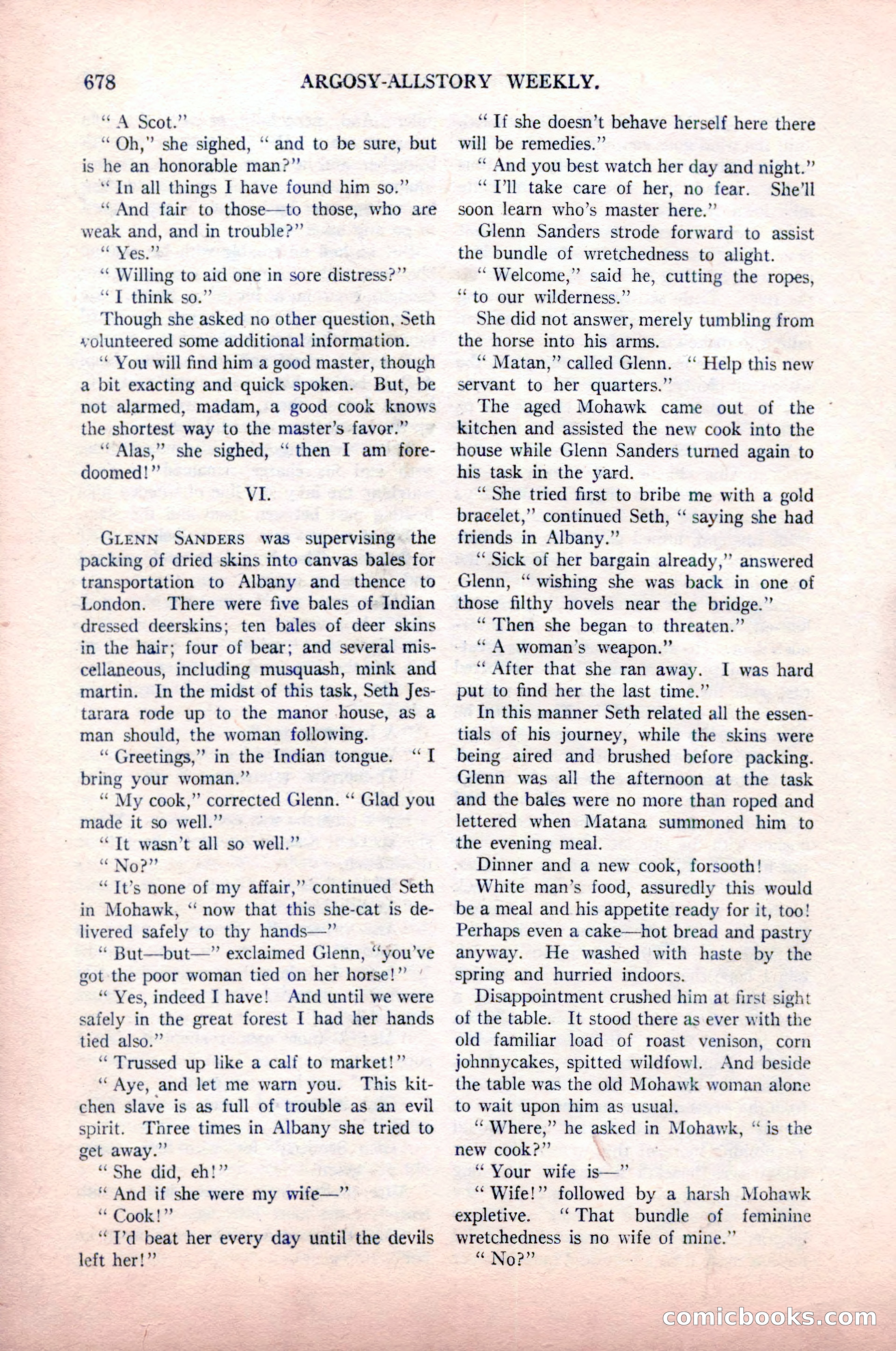Argosy All-Story Weekly, May 9, 1925 — page 48 of 176