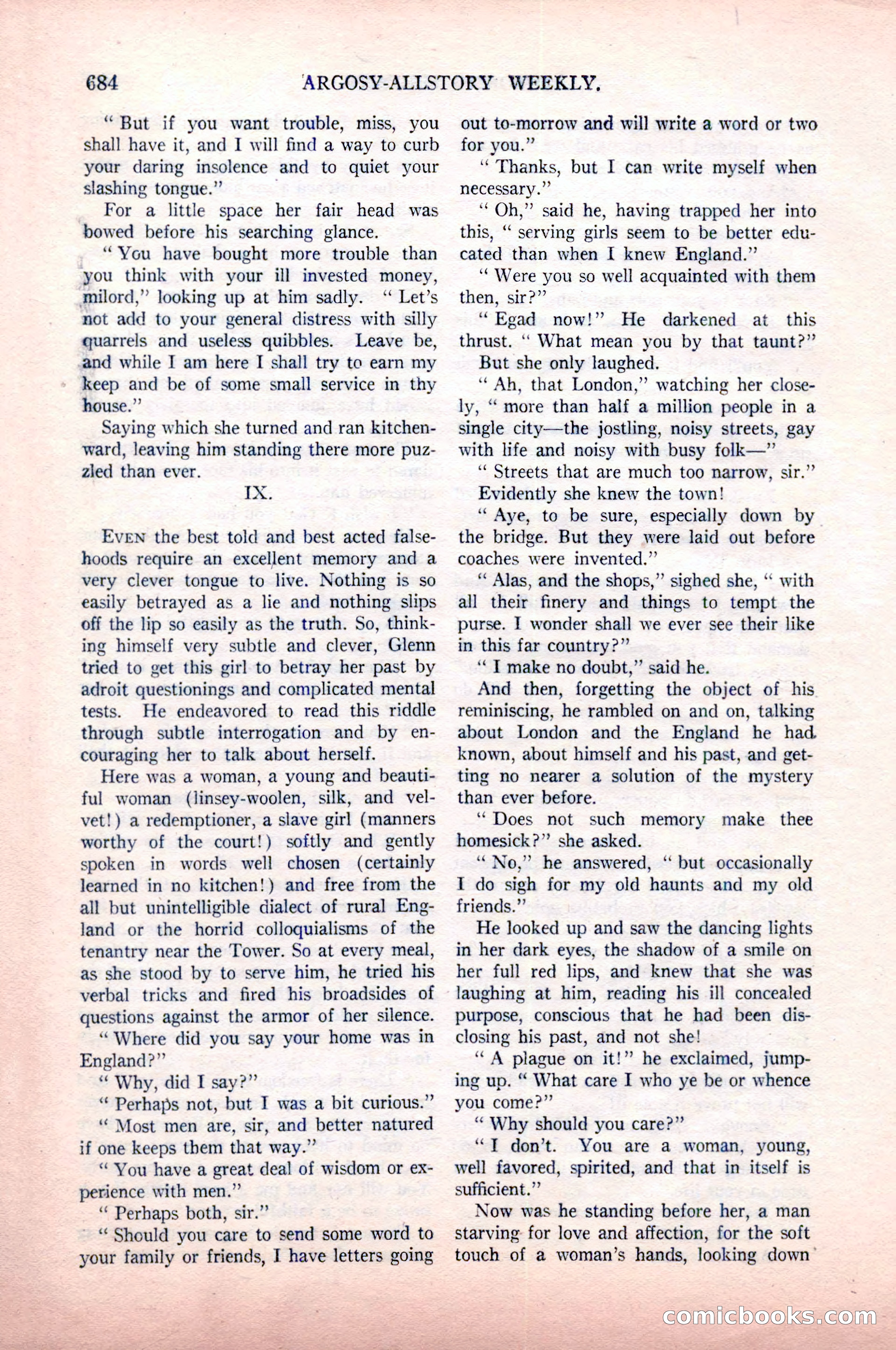 Argosy All-Story Weekly, May 9, 1925 — page 54 of 176