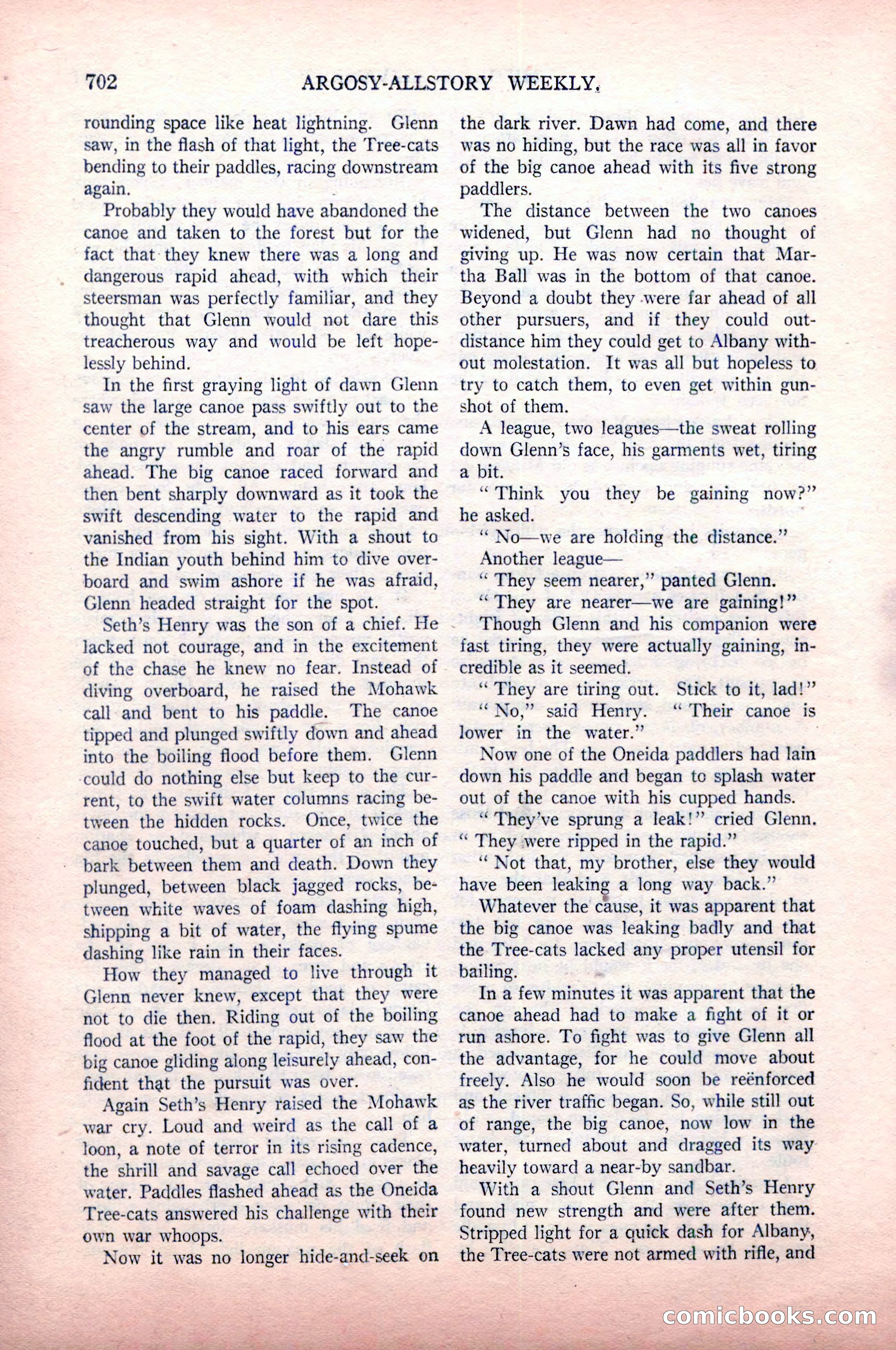 Argosy All-Story Weekly, May 9, 1925 — page 72 of 176