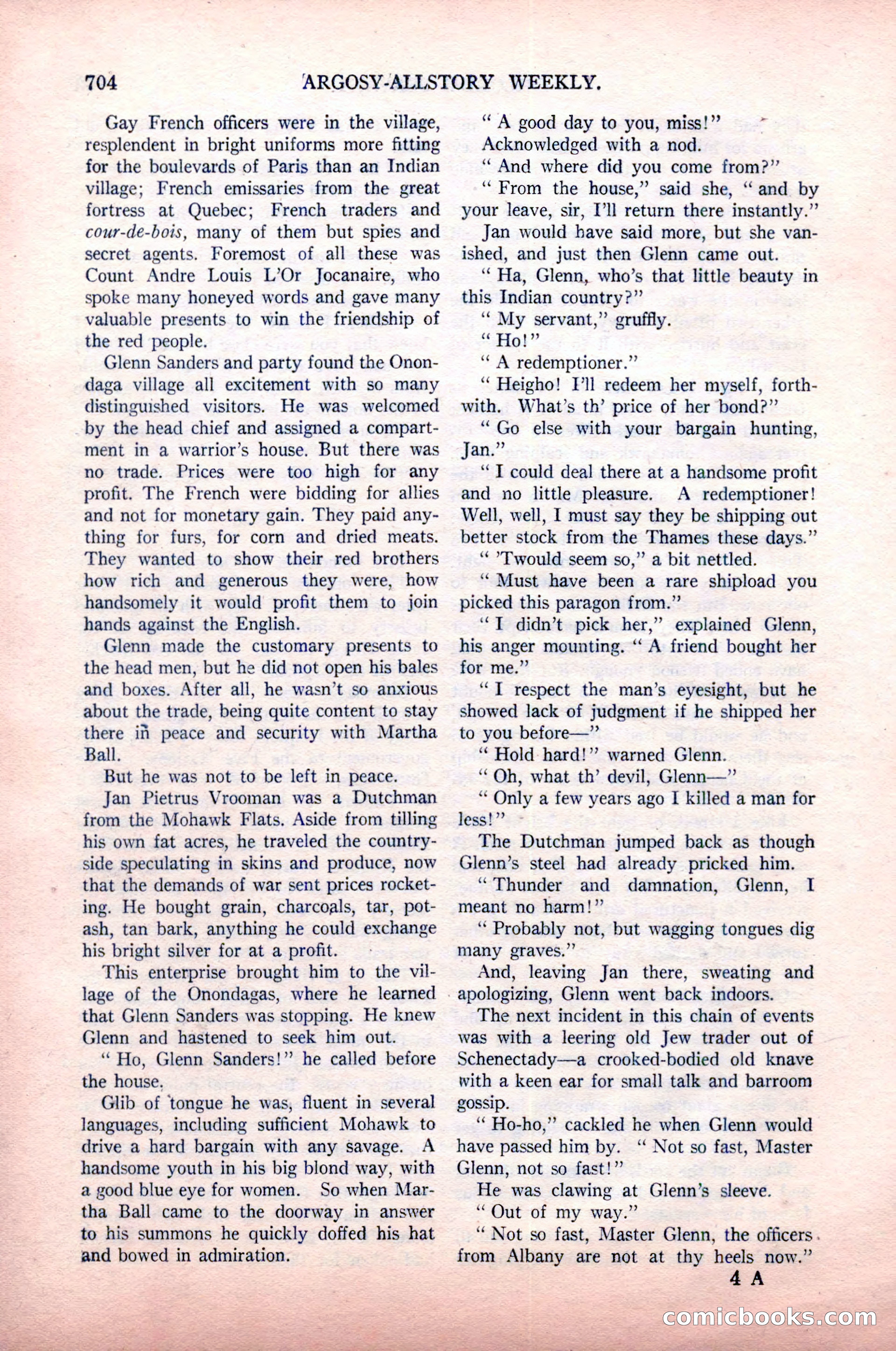 Argosy All-Story Weekly, May 9, 1925 — page 74 of 176