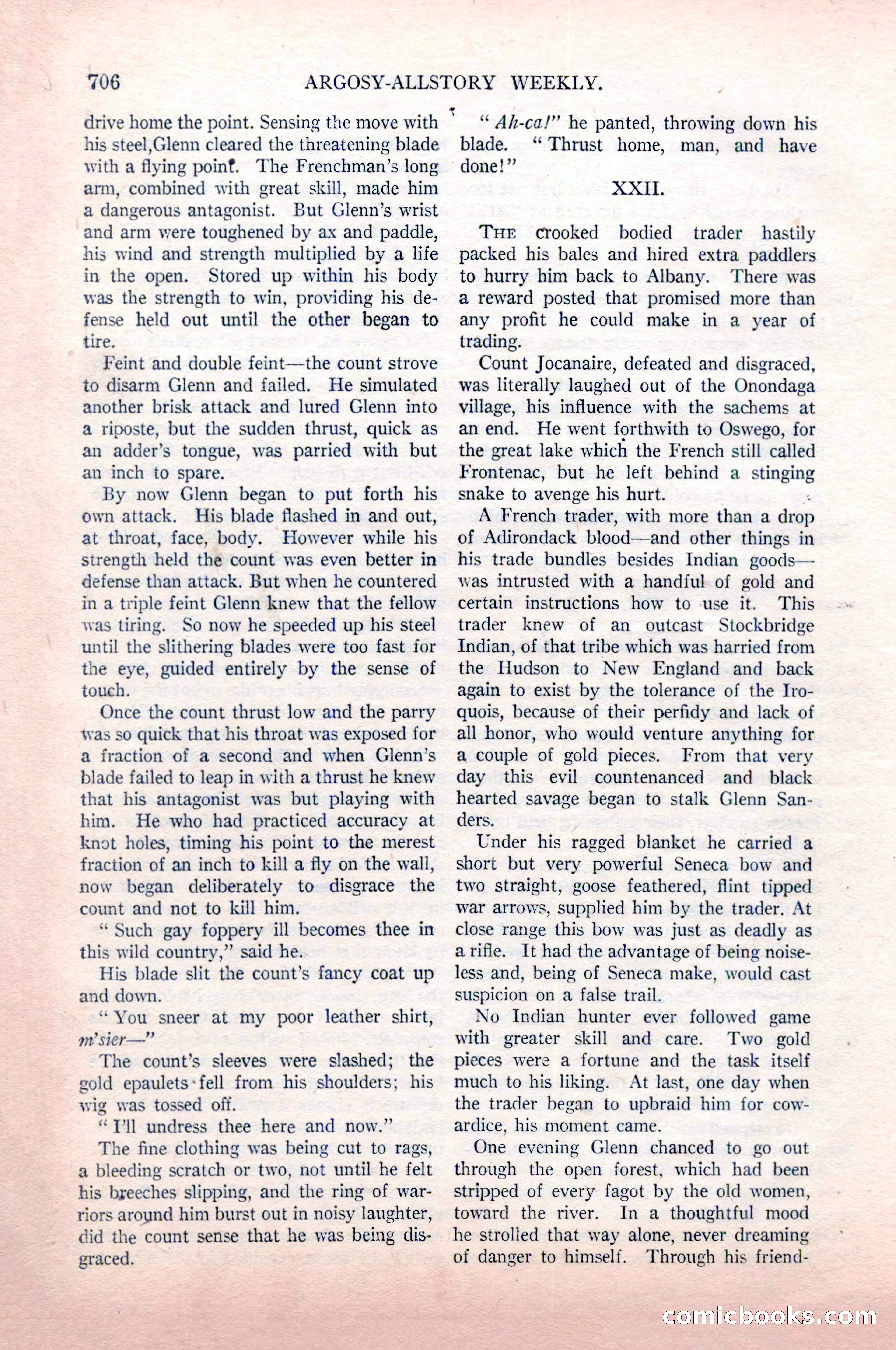 Argosy All-Story Weekly, May 9, 1925 — page 76 of 176