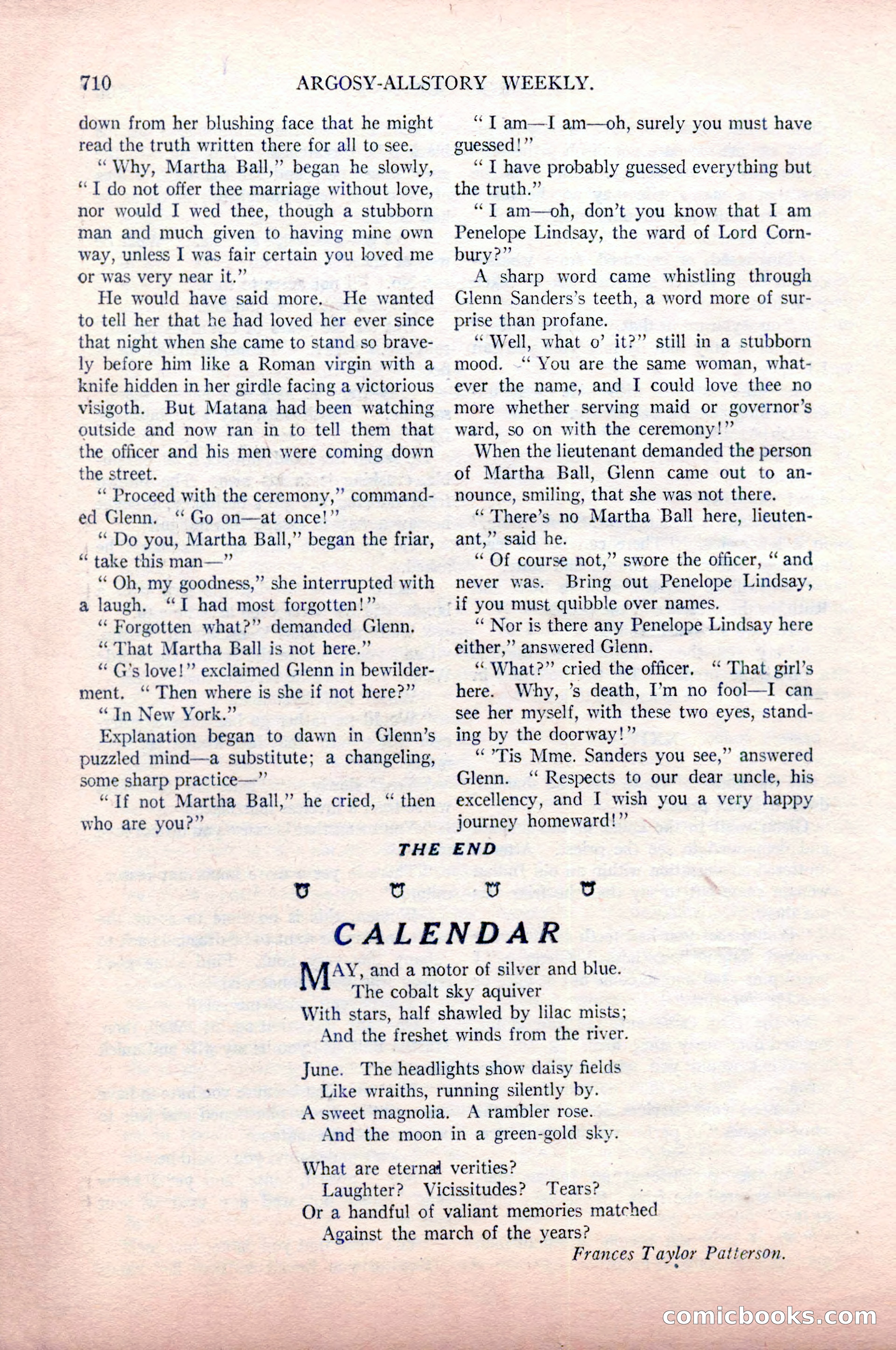 Argosy All-Story Weekly, May 9, 1925 — page 80 of 176