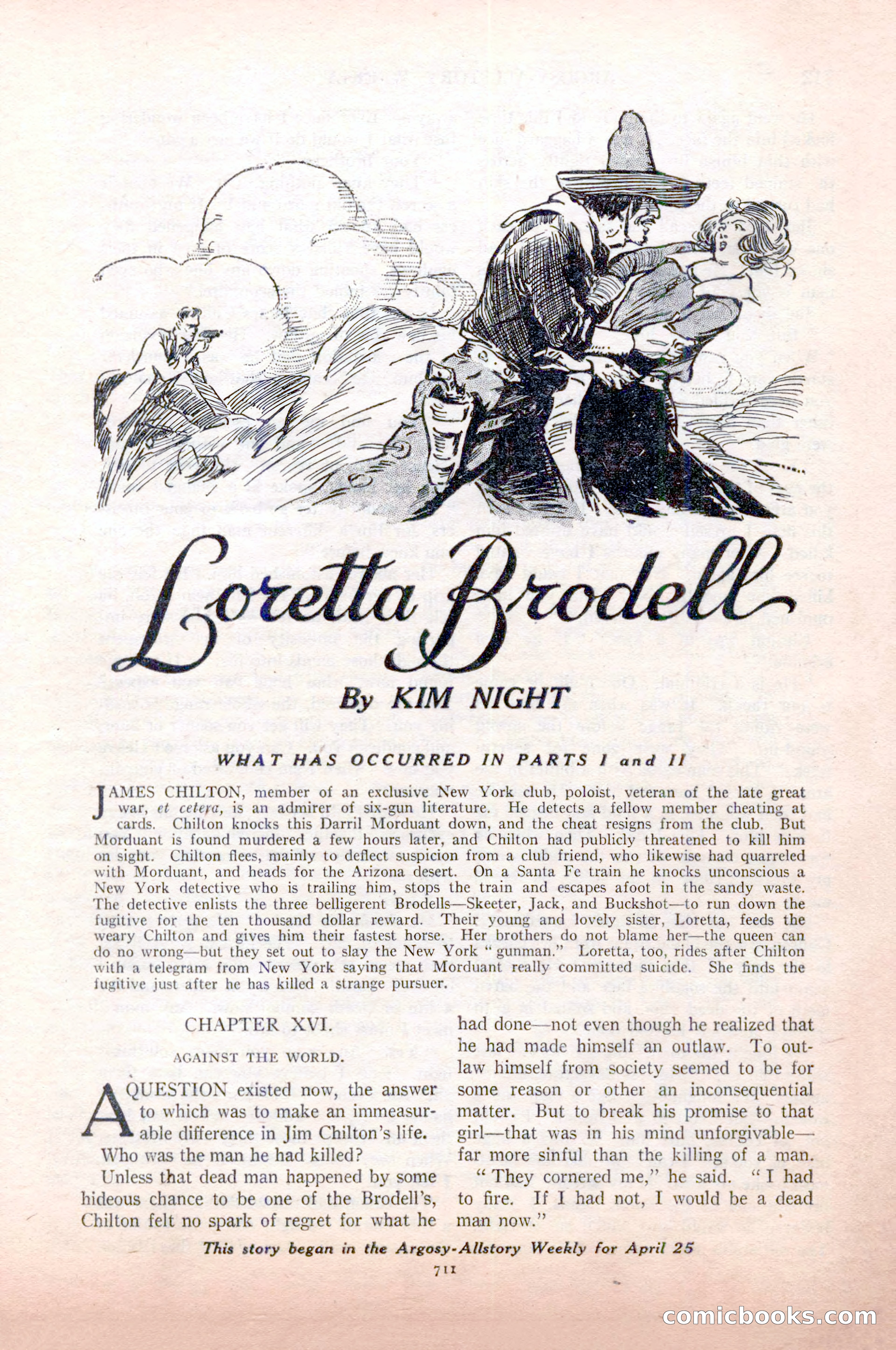 Argosy All-Story Weekly, May 9, 1925 — page 81 of 176