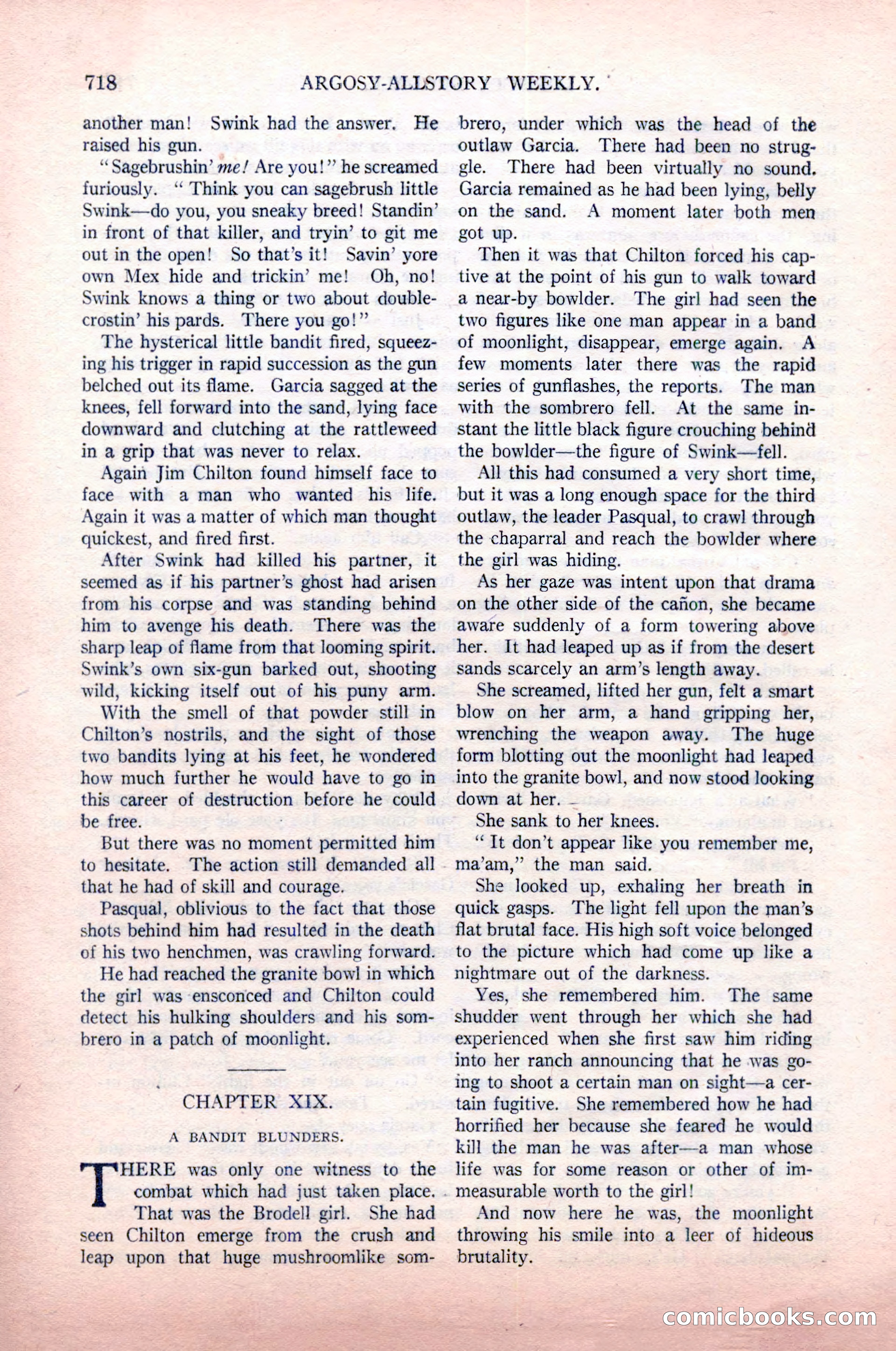 Argosy All-Story Weekly, May 9, 1925 — page 88 of 176
