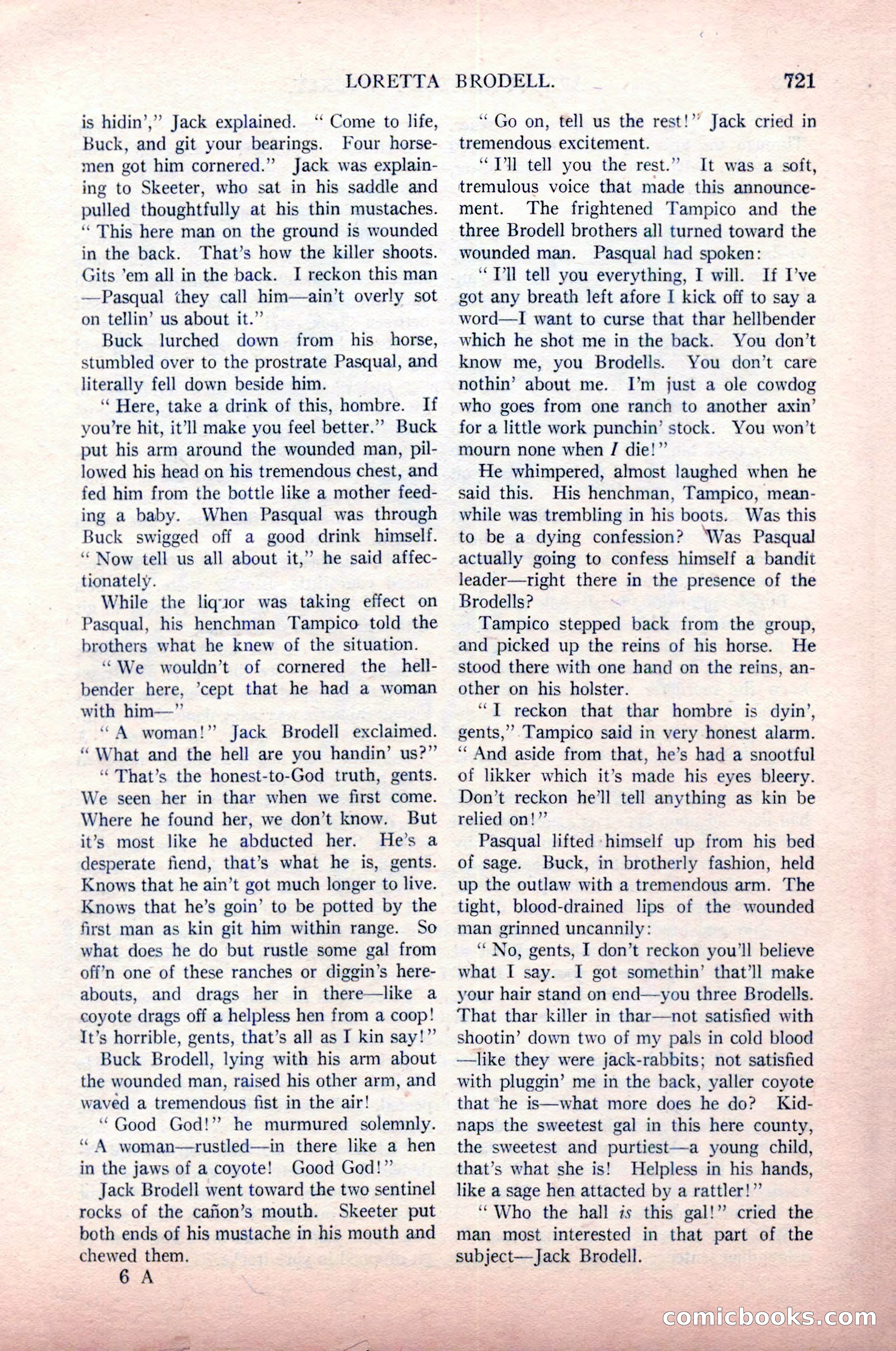 Argosy All-Story Weekly, May 9, 1925 — page 91 of 176