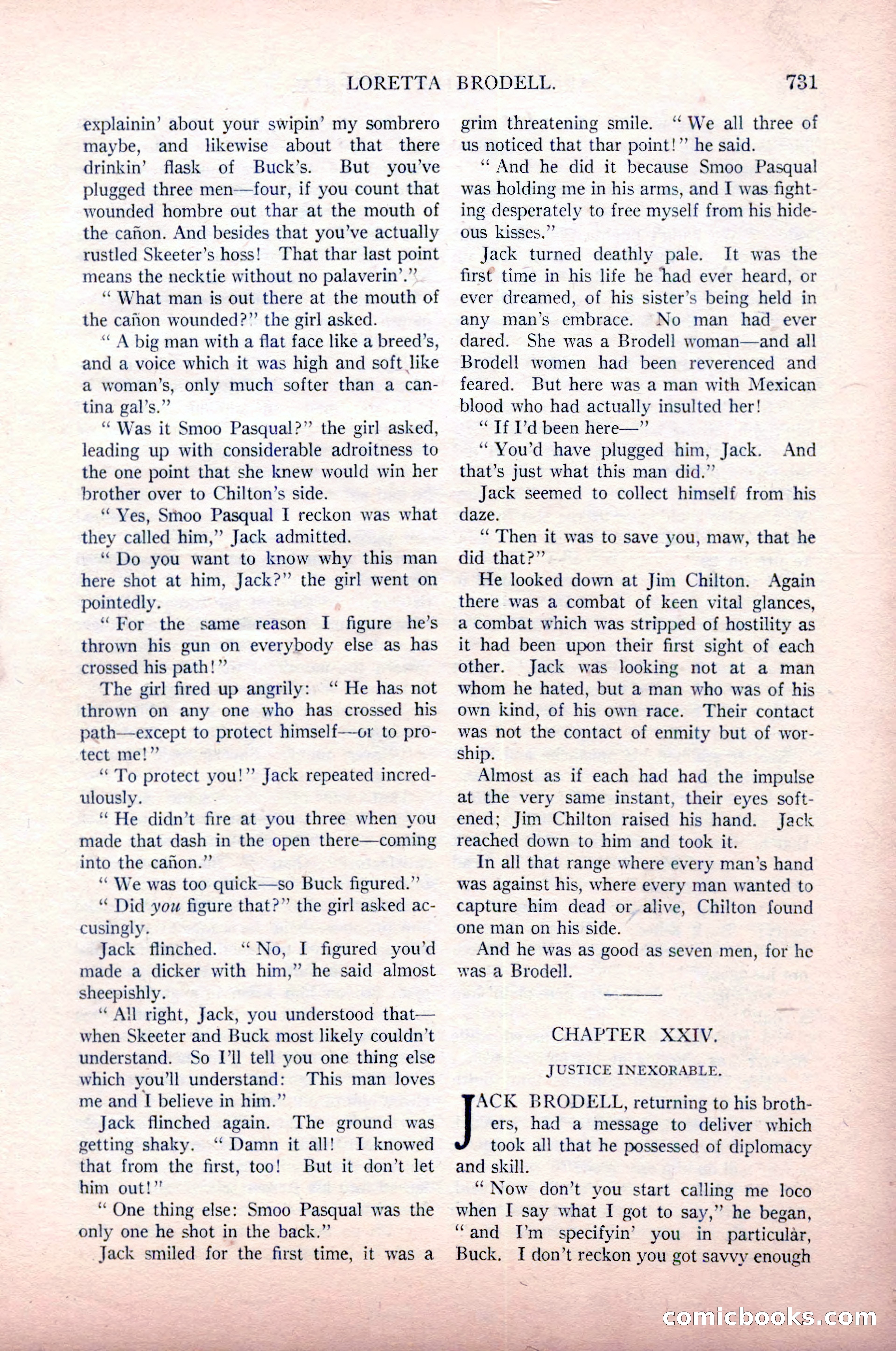 Argosy All-Story Weekly, May 9, 1925 — page 101 of 176