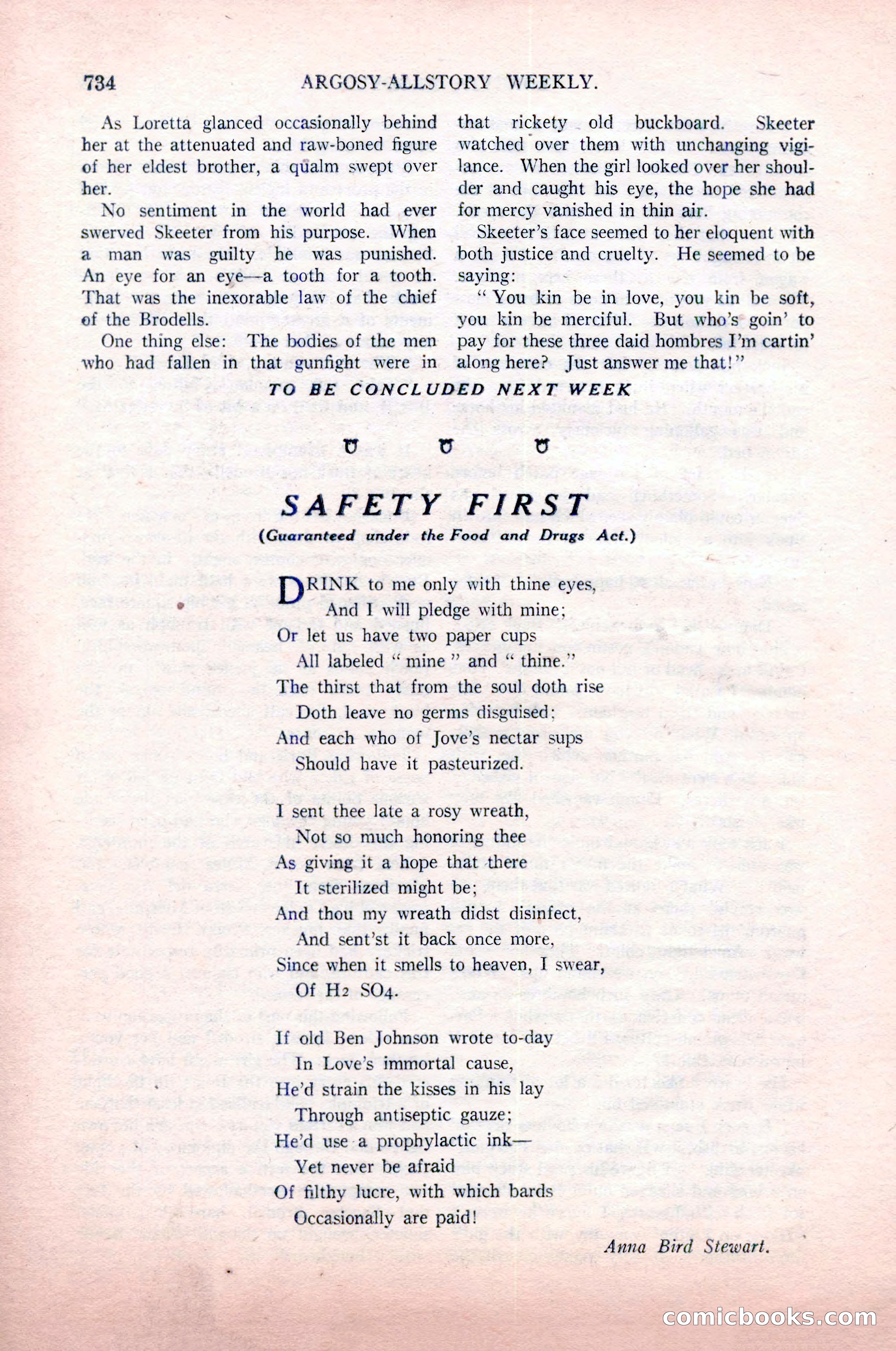 Argosy All-Story Weekly, May 9, 1925 — page 104 of 176